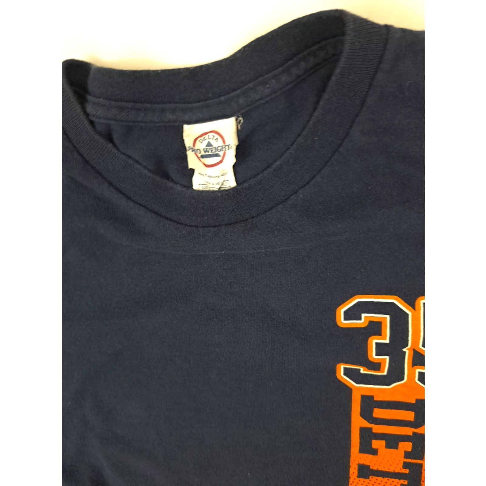 Vintage VINTAGE Detroit Tigers T-Shirt Baseball Justin Verlander 2000s Crew Neck Blue Cotton Delta Pro Weight Large Unisex Adults 90s Theme Shirt Men Womens Size US L / EU 52-54 / 3 - 4 Thumbnail