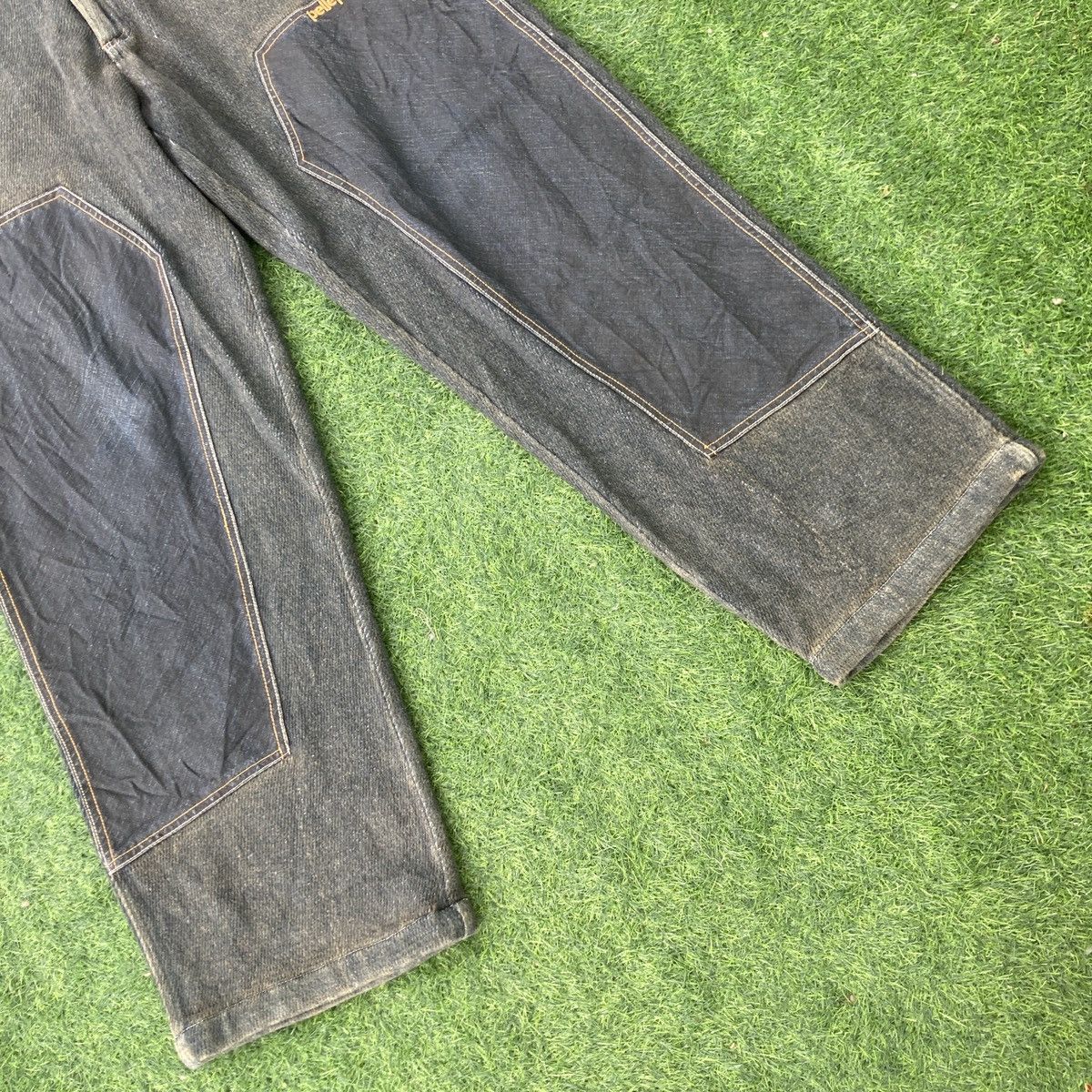 Pelle Pelle PELLE PELLE DOUBLE KNEES DENIM Size US 35 - 5 Thumbnail