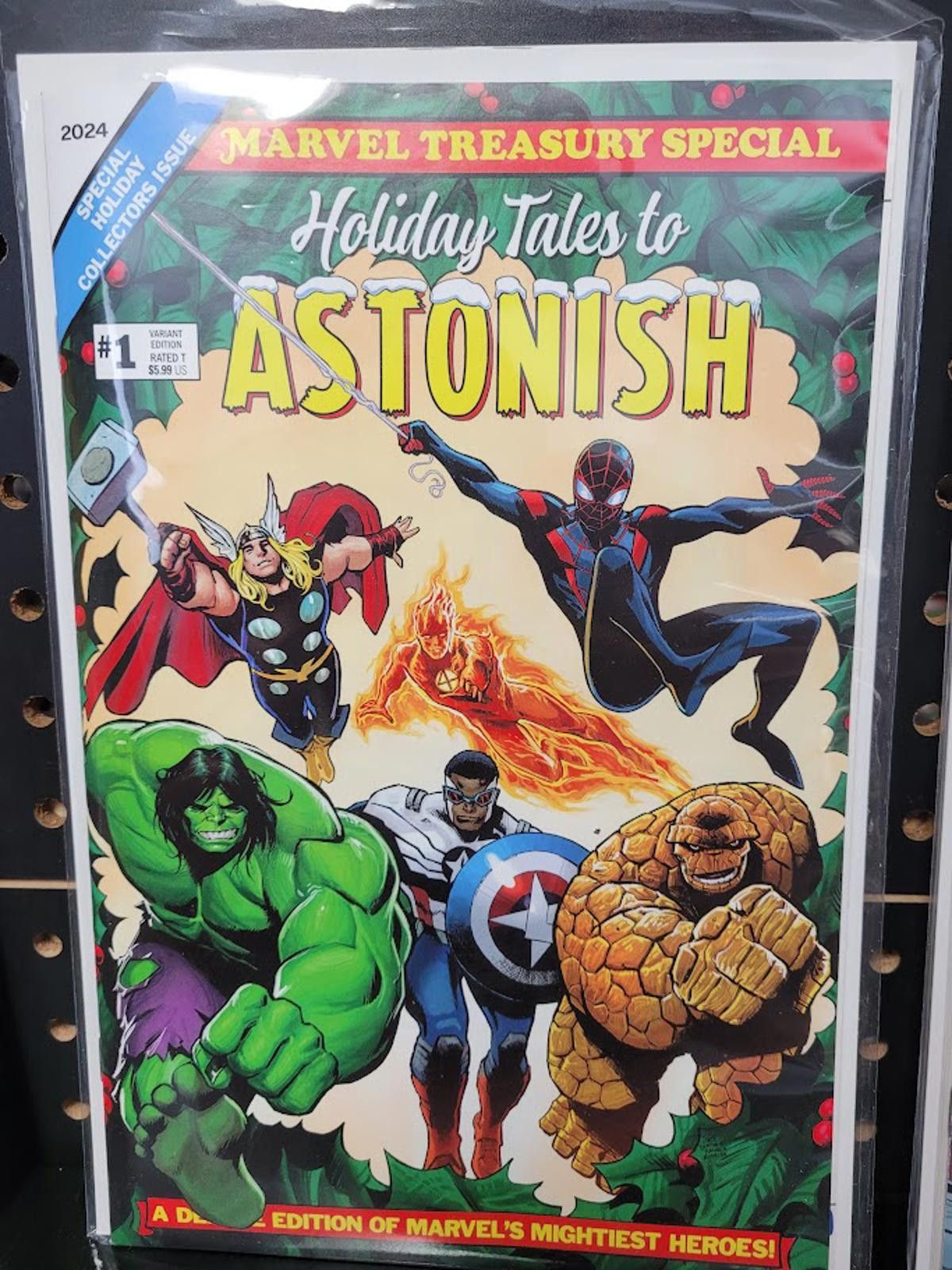 Marvel Comics 2024 Marvel Treasury Special: Holiday Tales to Astonish #1 Size ONE SIZE - 1 Preview