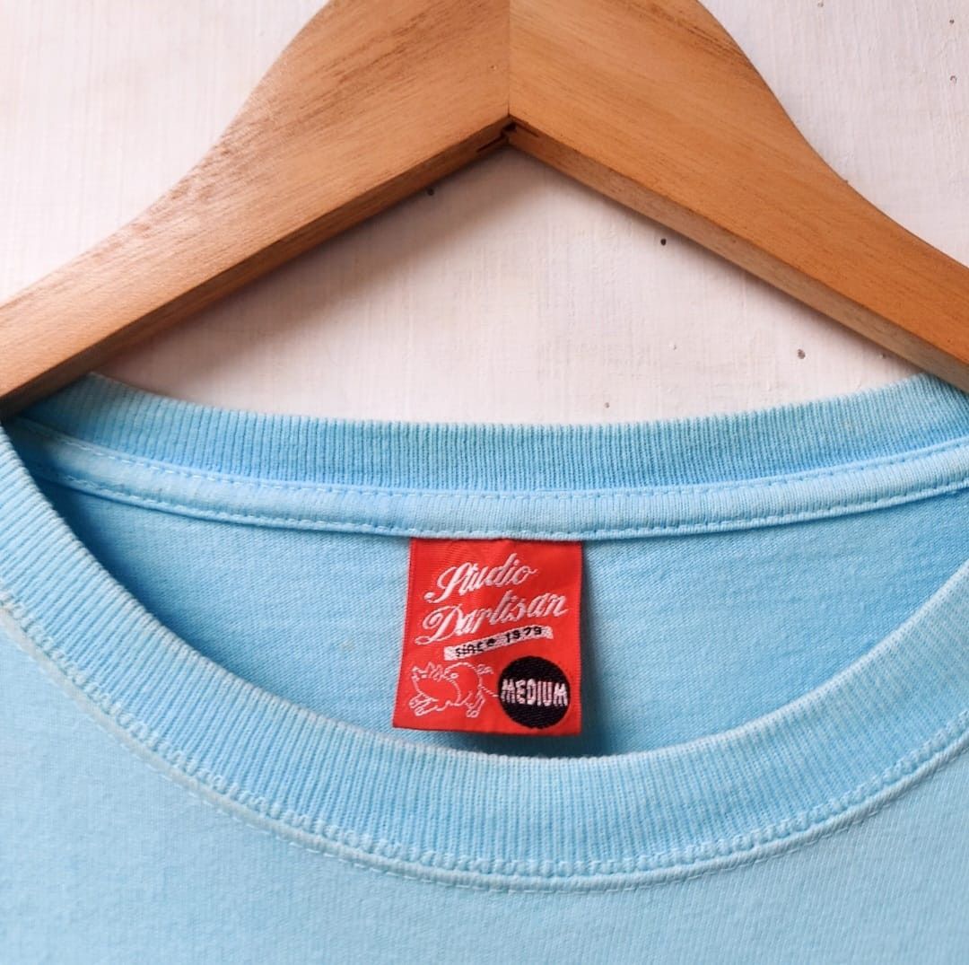 Japanese Brand × Studio D'Artisan × Vintage Vtg Studio D'Artisan Loopwheel Logo Back Print Tshirt Size US M / EU 48-50 / 2 - 8 Thumbnail
