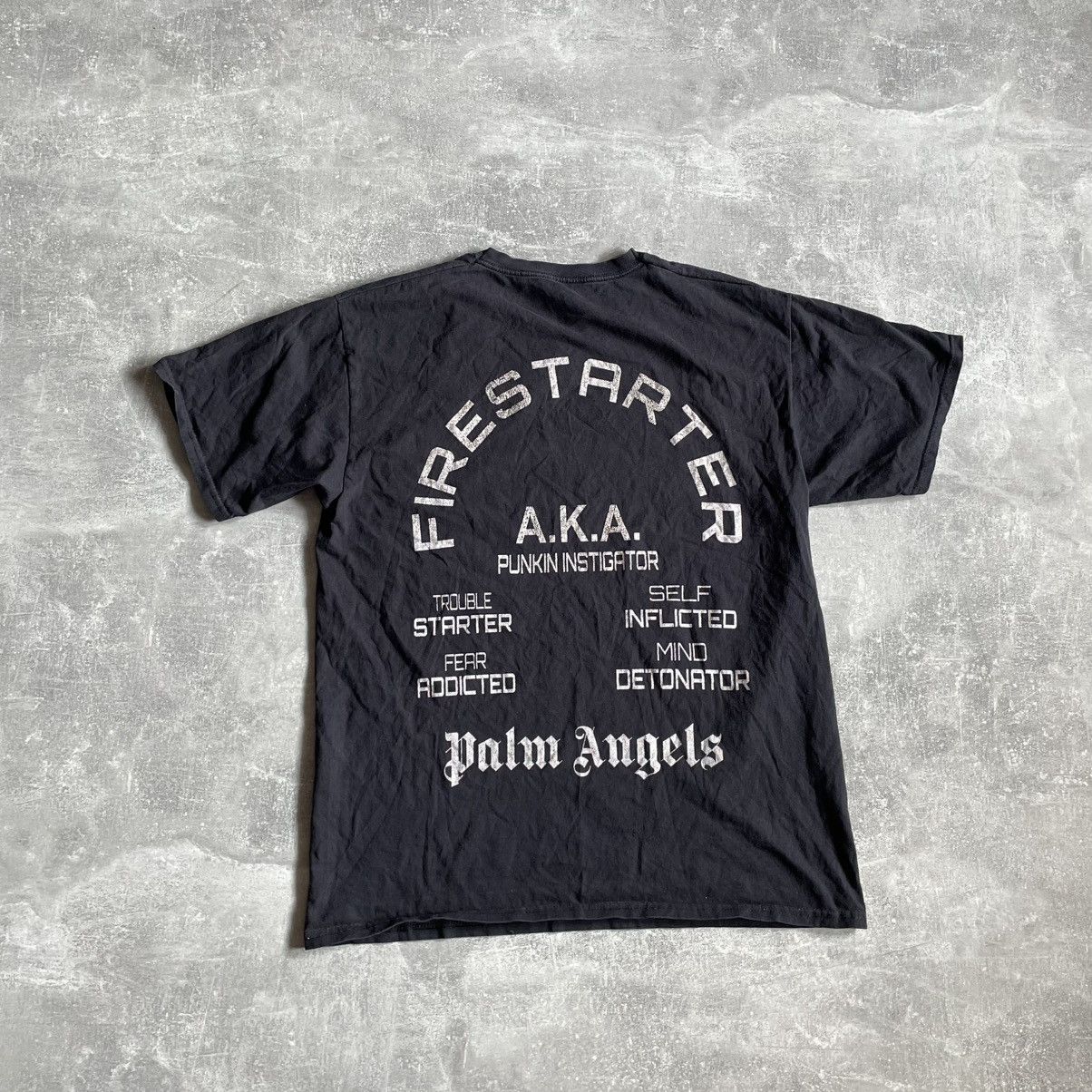 Other Burning Skeleton Joint Palm Tree aka Tee shirt firestarter Size US M / EU 48-50 / 2 - 2 Thumbnail