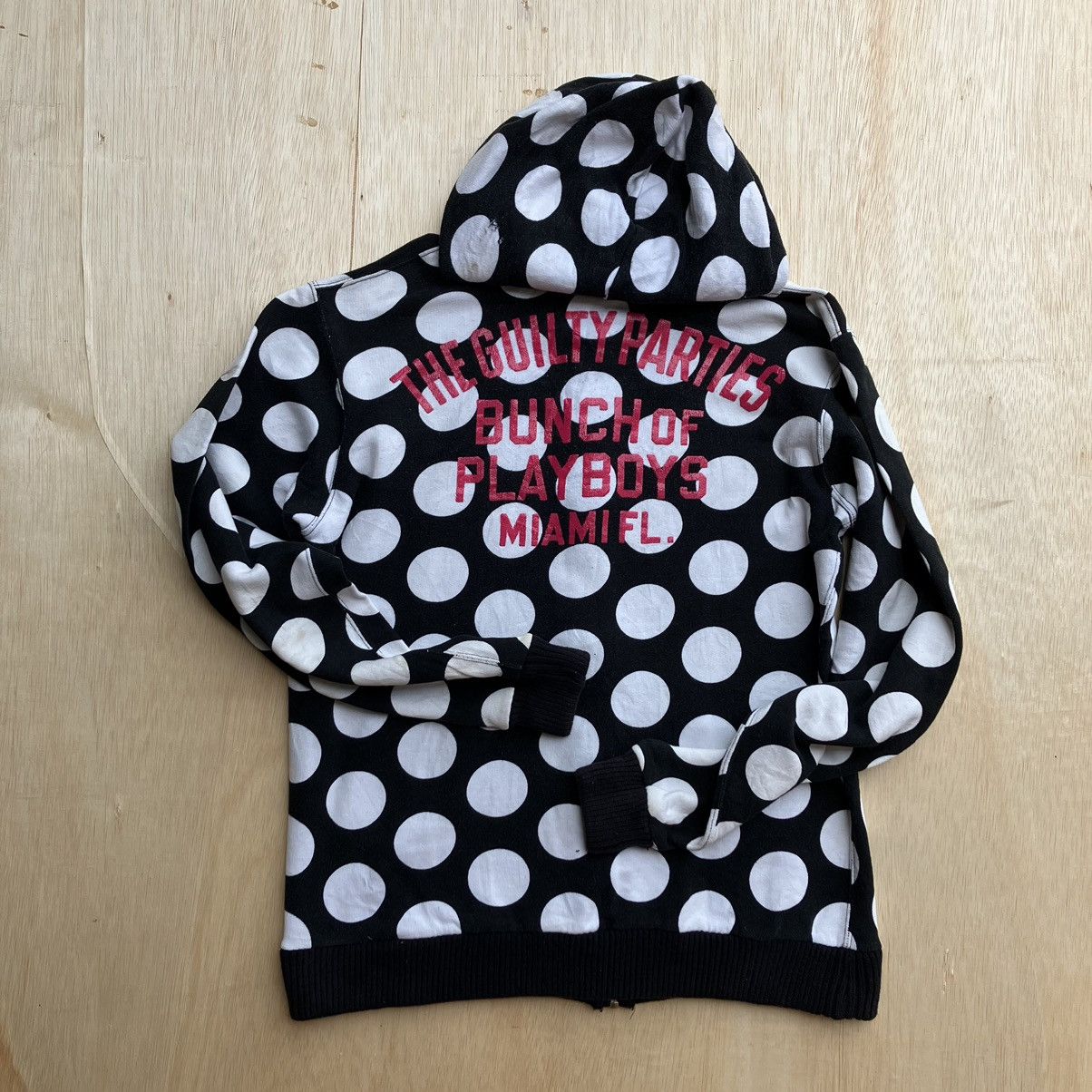 Japanese Brand × Wacko Maria WACKO MARIA ZIP UP HOODIE POLKADOT Size M / US 6-8 / IT 42-44 - 7 Thumbnail