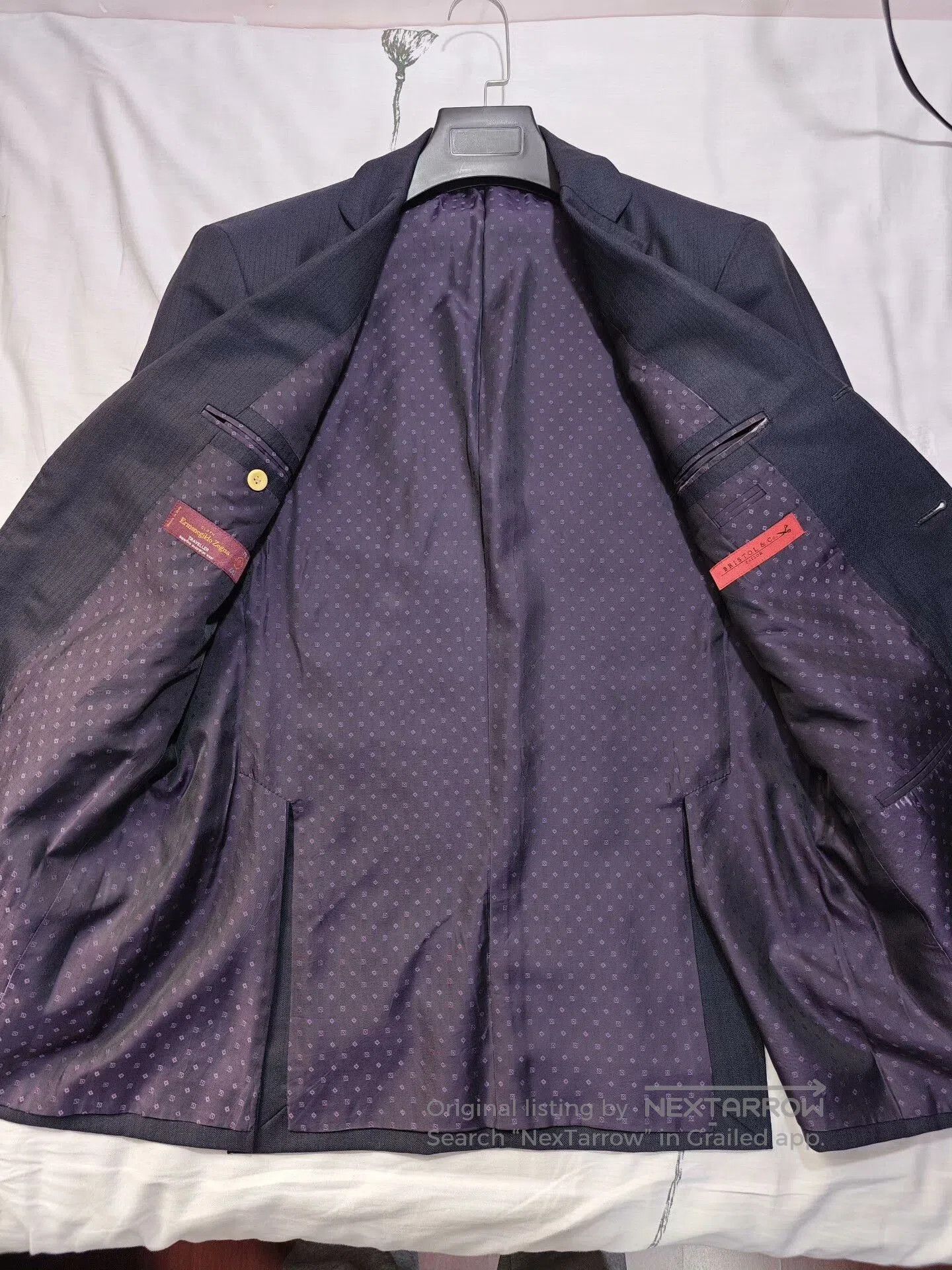 Ermenegildo Zegna Zegna Wool Linen Custom Suit. Size US M / EU 48-50 / 2 - 6 Thumbnail