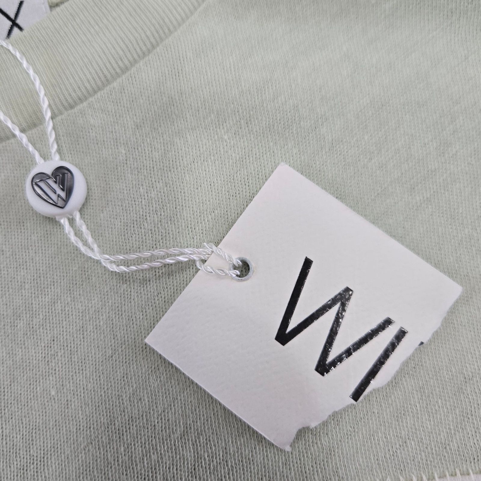 Wildfox Wildfox Colorblock Heart Logo Semi-Sheer T-Shirt Size XS Size XS / US 0-2 / IT 36-38 - 6 Thumbnail