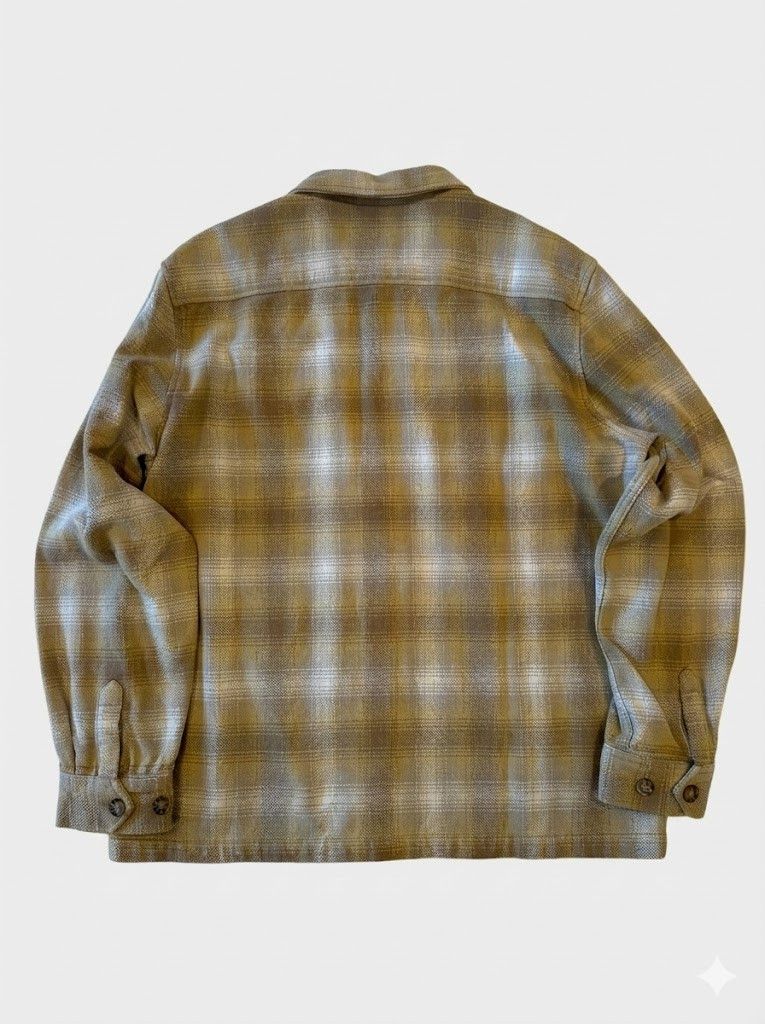 Katin Katin Plaid Wool-Blend Shirt Jacket Size US L / EU 52-54 / 3 - 4 Thumbnail