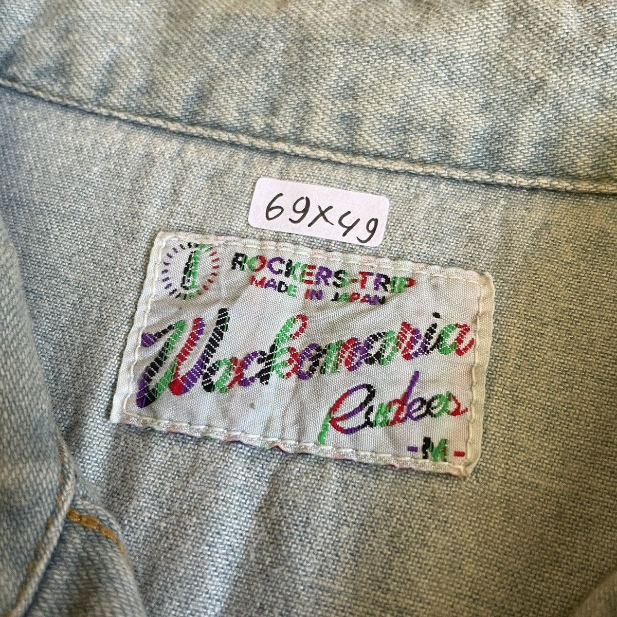 Japanese Brand × Wacko Maria Wacko Maria Guilty Parties Cincinnati Rockers Denim shirt Size US S / EU 44-46 / 1 - 5 Thumbnail