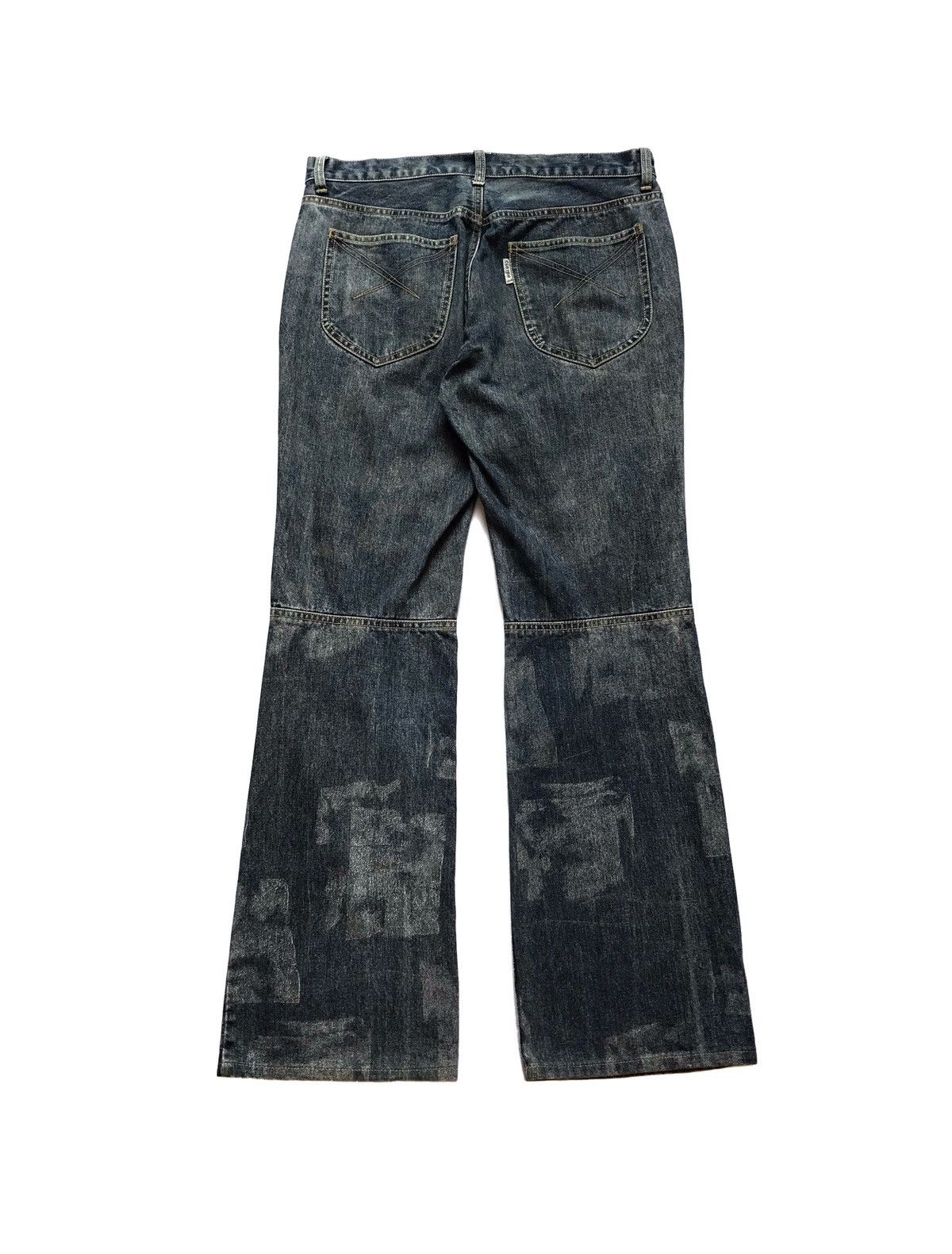 20471120 CUSTOM CULTURE FLARE BLEACH TROUSER PANTS Size US 29 - 4 Thumbnail
