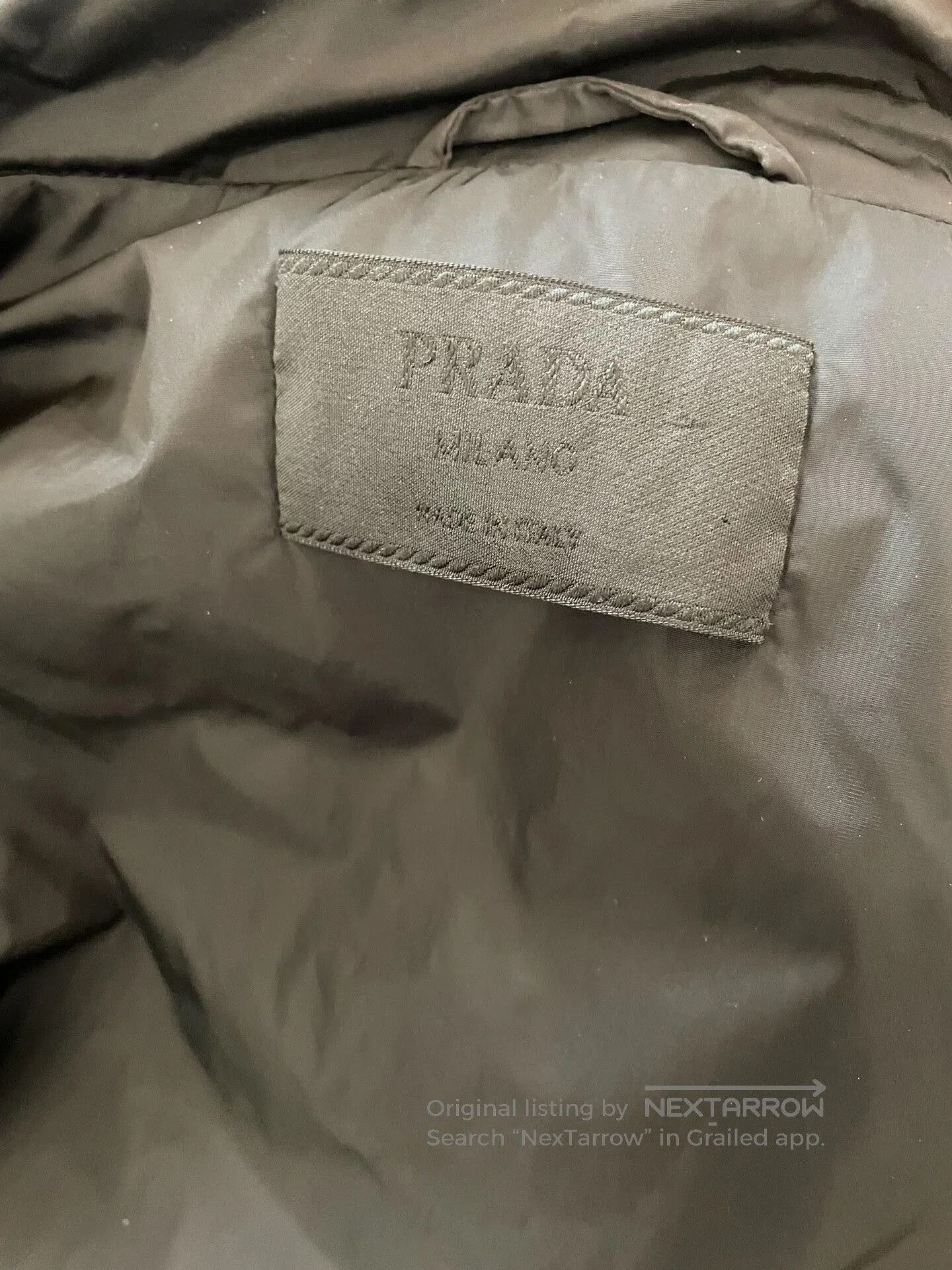 Prada Prada Men's Hooded Padded Jacket. Size US M / EU 48-50 / 2 - 7 Thumbnail