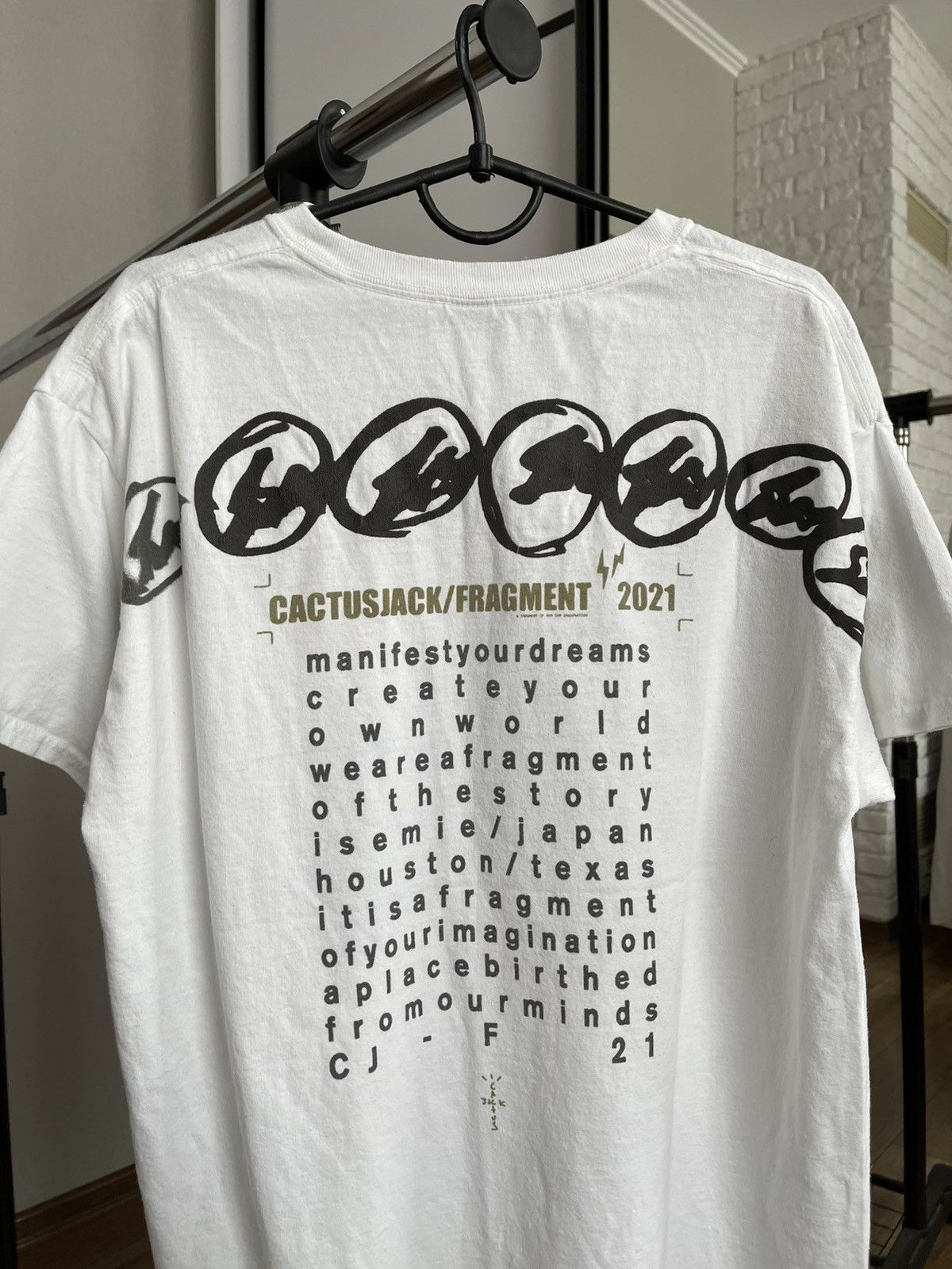 Fragment Design Cactus Jack Travis Scott Fragment T-Shirt Tee Size US M / EU 48-50 / 2 - 10 Thumbnail