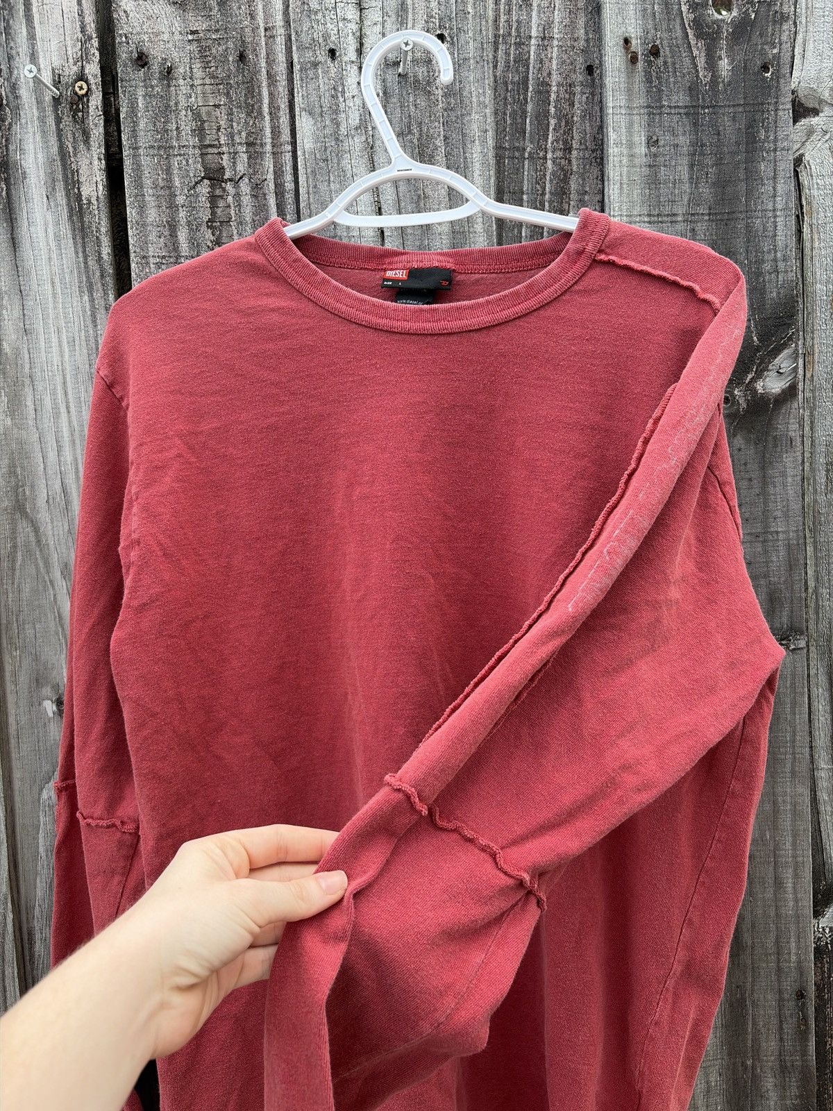 Diesel Y2K Vintage Diesel Long Sleeve Size US L / EU 52-54 / 3 - 1 Thumbnail
