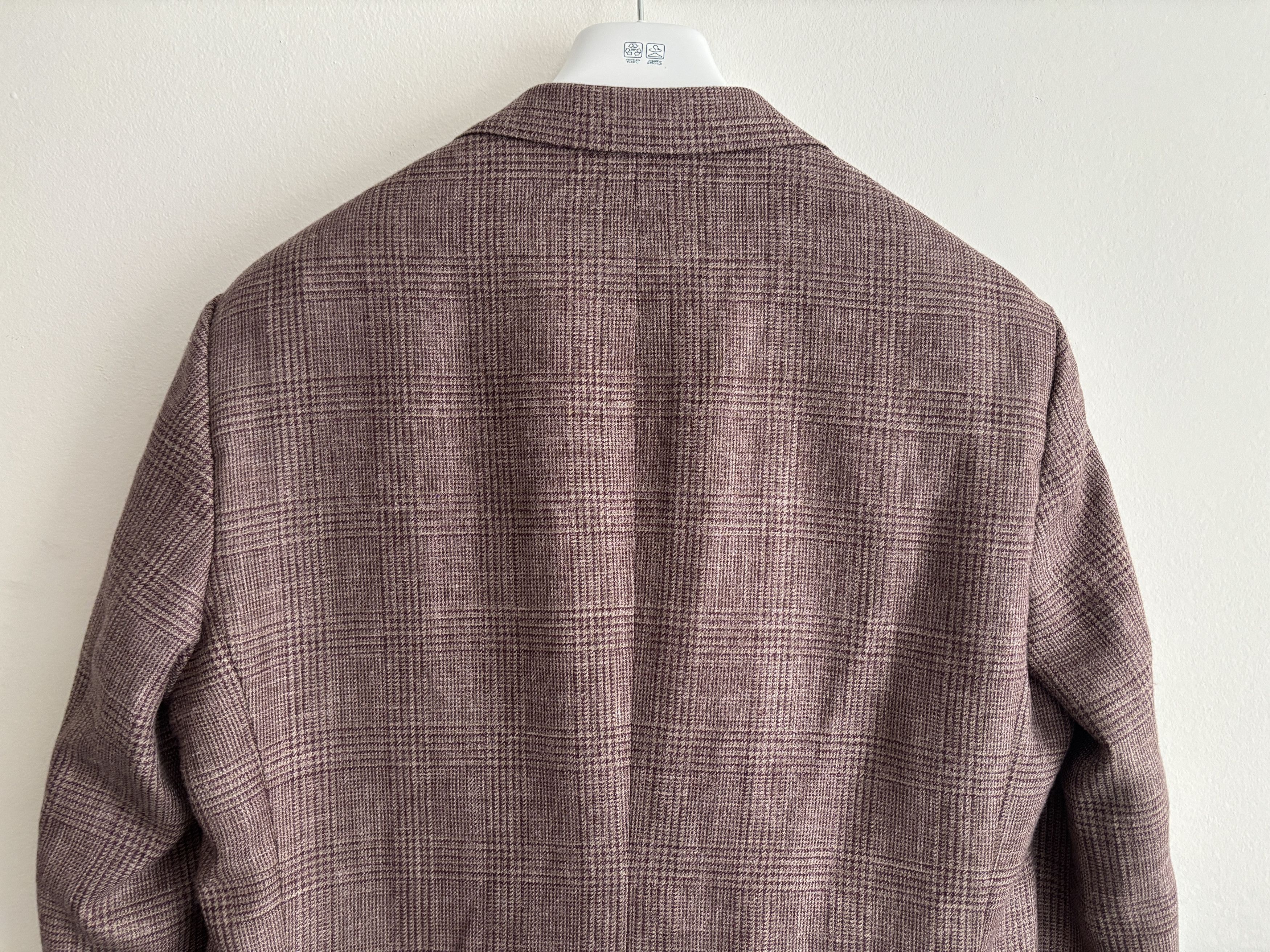 Corneliani $2200 Unstructured Glen Check Wool Silk Linen Sport Coat Size 42R - 7 Thumbnail