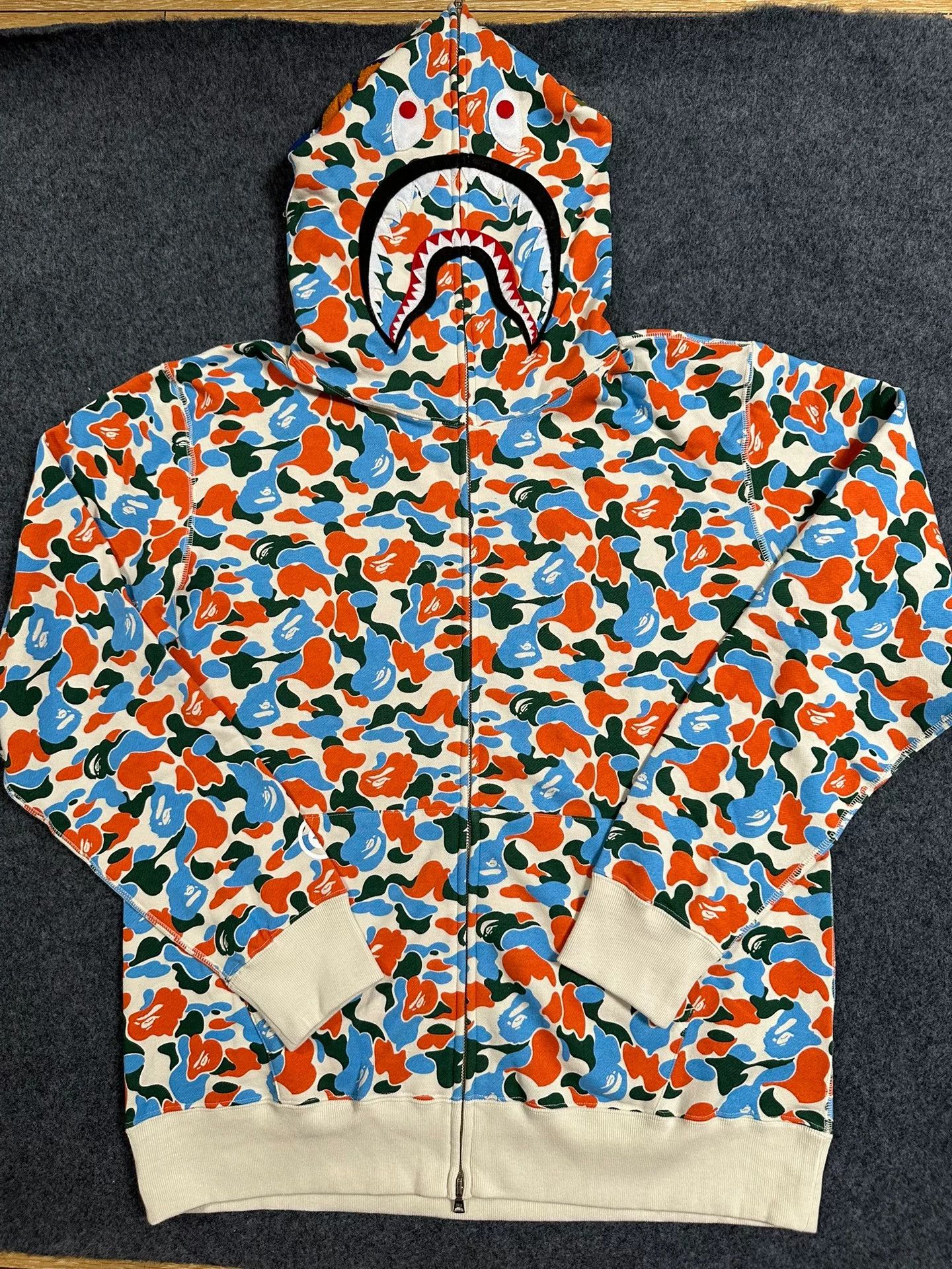 Bape Bape Xx Multi Shark Sweatshirt Size US XXL / EU 58 / 5 - 1 Thumbnail