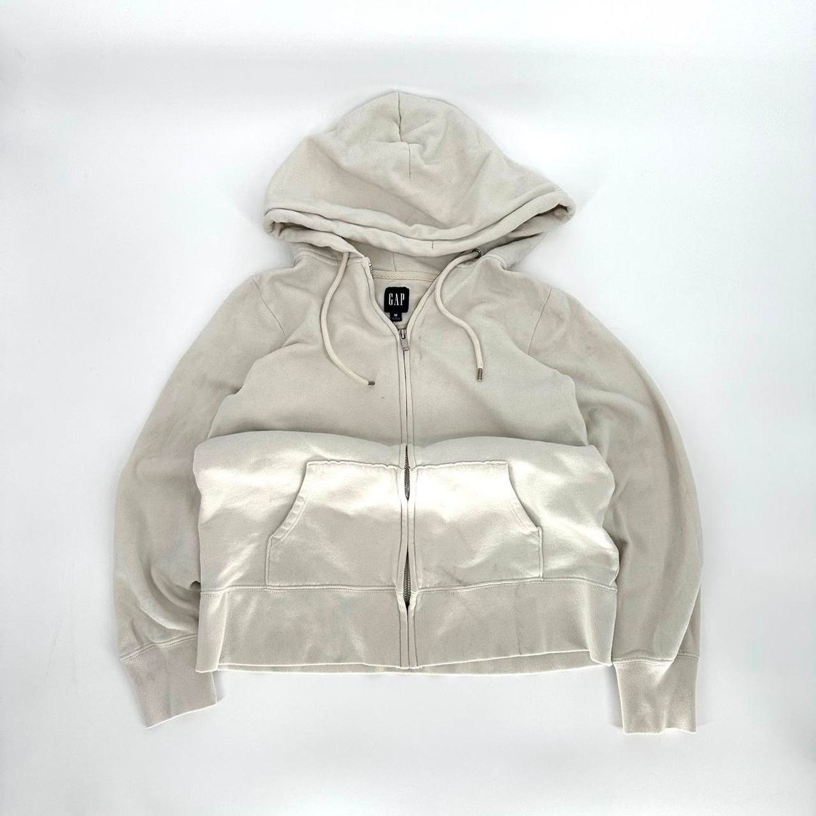 Gap Baggy gap white blank hoodie Size M / US 6-8 / IT 42-44 - 1 Thumbnail