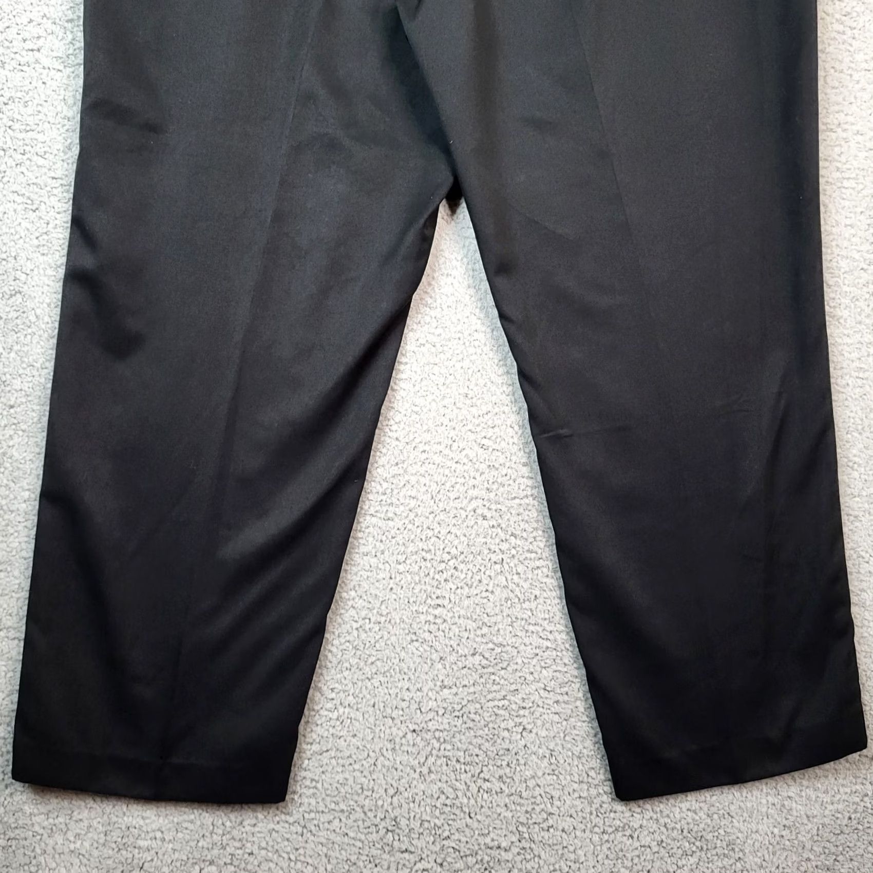 Jim Thompson NORM THOMPSON Pants Women's 22W Black Chino Casual Plus Size Modern Fit Regular Inseam 30 Vintage No Size 40" / US 18 - 7 Thumbnail