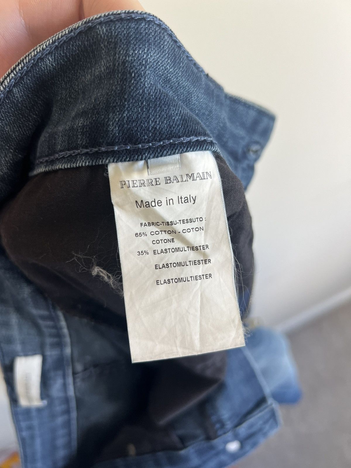 Balmain Balmain Skinny Biker Jeans 30 Hedi Slimane Skinny Pierre Size US 30 / EU 46 - 5 Thumbnail