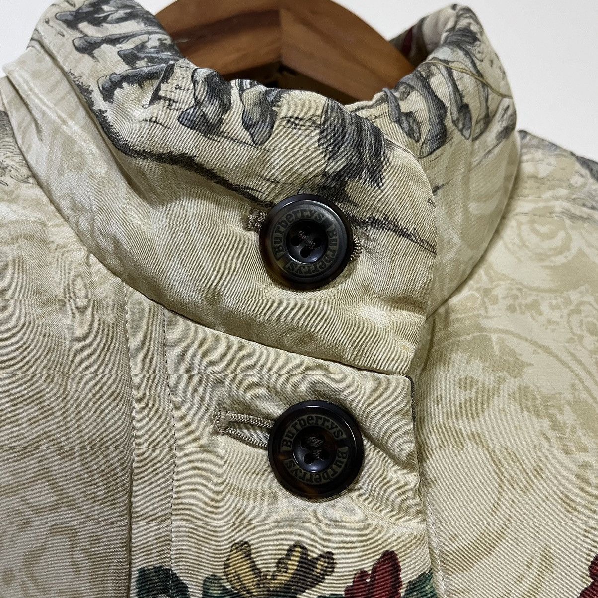 Burberry Vintage Burberrys Classic Horseman Design Silk Jacket Size US L / EU 52-54 / 3 - 6 Thumbnail