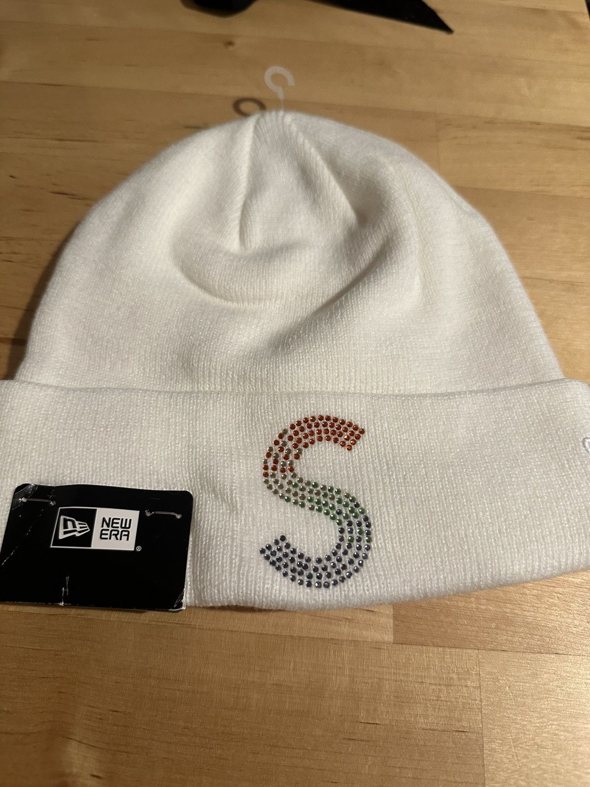 Supreme New Era Swarovski S Logo Beanie Supreme Supreme New Era Swarovski S Logo Beanie Supreme