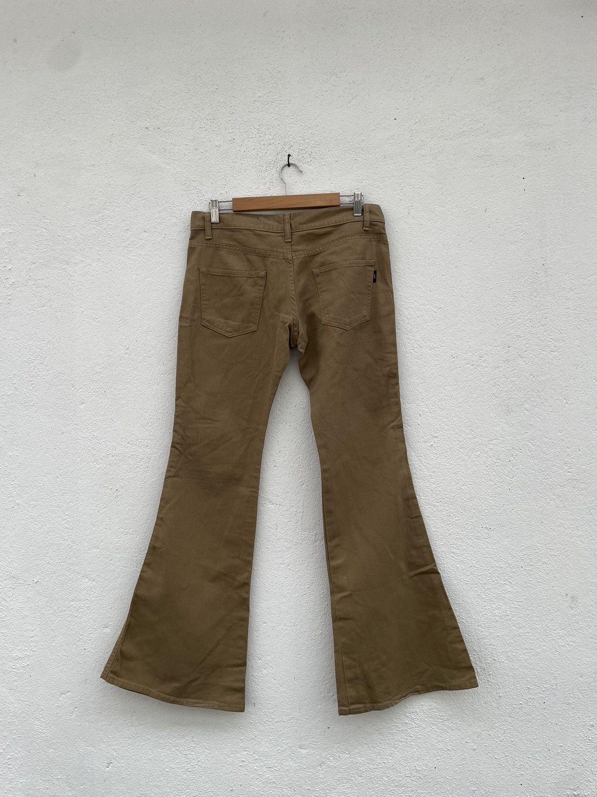 Designer Slider by Nakaiya Koenji Japan Flared Jeans Size US 32 / EU 48 - 11 Thumbnail
