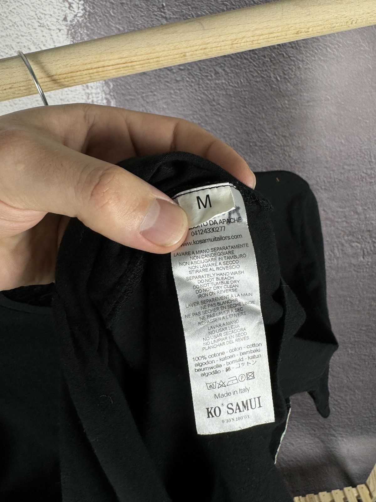 Japanese Brand Ko Samui Katsushika Hokusai made in Italy ART big logo tee Size US M / EU 48-50 / 2 - 9 Thumbnail