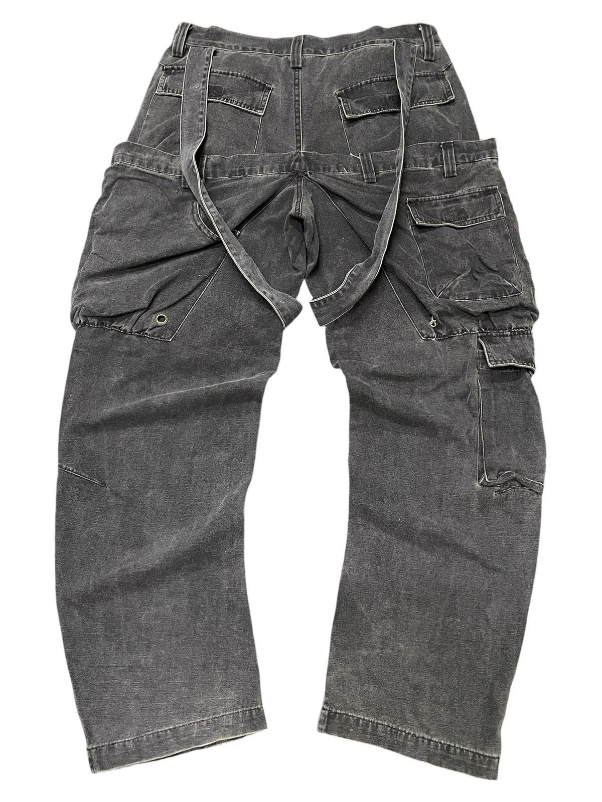 Le Grande Bleu (L.G.B.) × PPFM Vintage Dolce Gabanna Junya Watanabe Style Baggy Loose Cargo Size US 32 / EU 48 - 2 Thumbnail