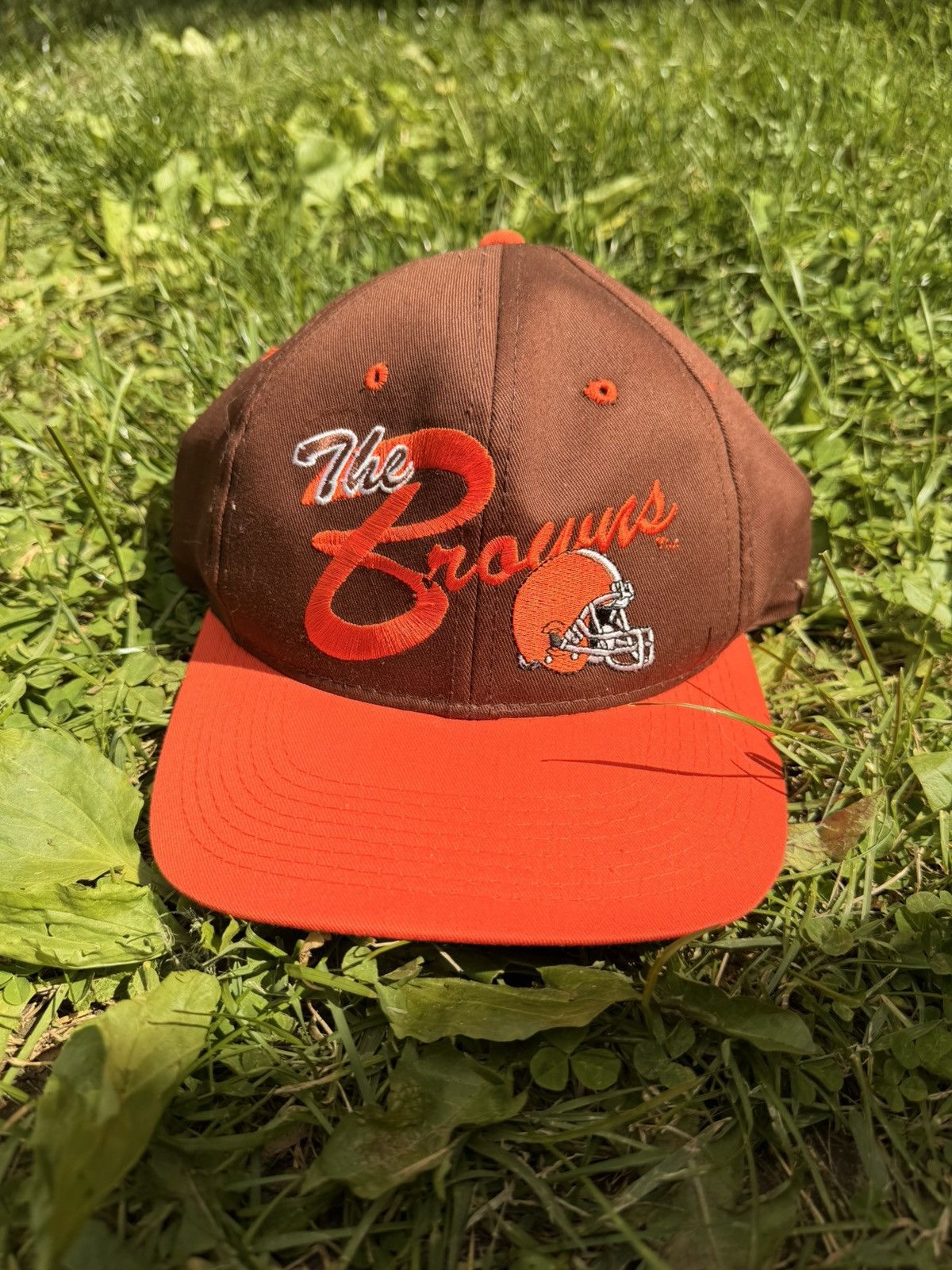 Vintage VTG Cleveland Browns NFL Snapback Hat Size ONE SIZE - 1 Thumbnail