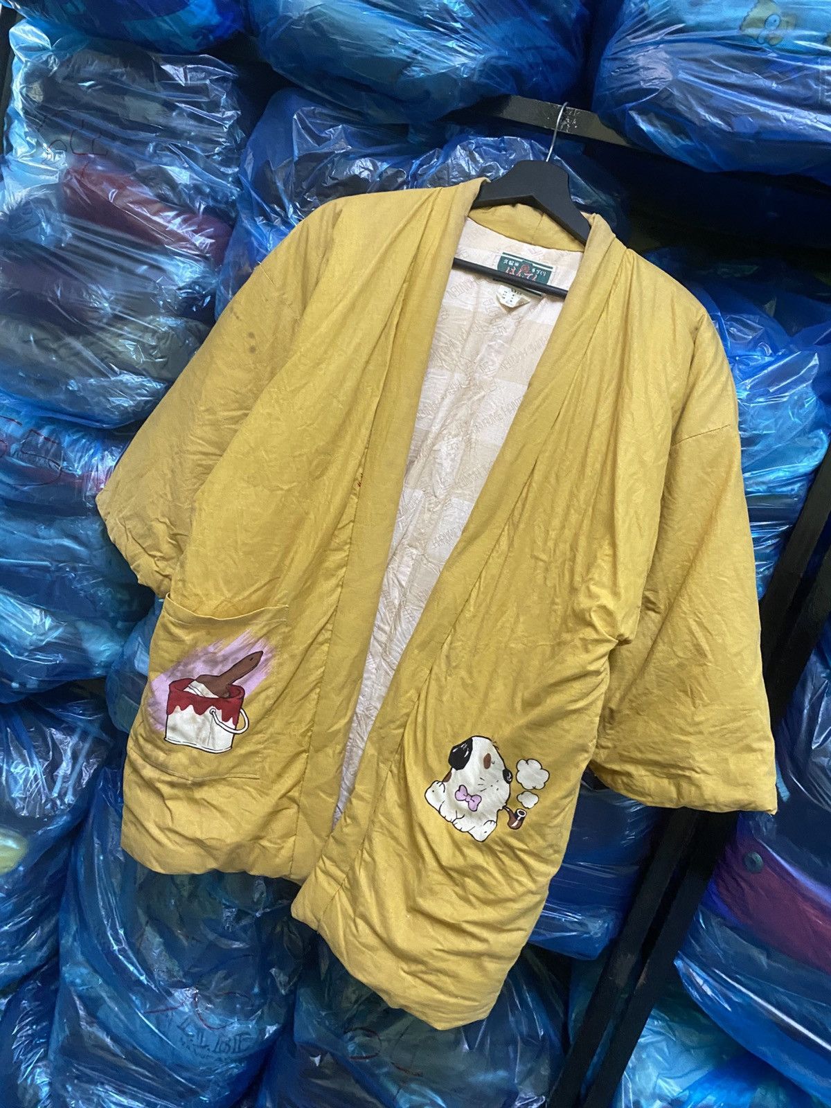 Vintage Vintage Japanese Samue Jacket “Hello Donkey” Dog Graphic Size US S / EU 44-46 / 1 - 3 Thumbnail