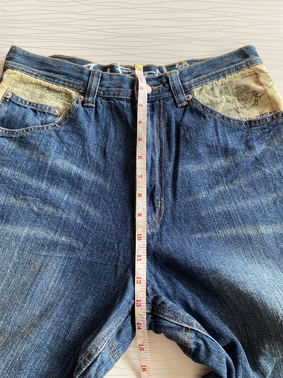 JNCO Vintage Y2K SOUL BREAK Denim Baggy Jeans Buckle Back Size US 30 / EU 46 - 18 Thumbnail