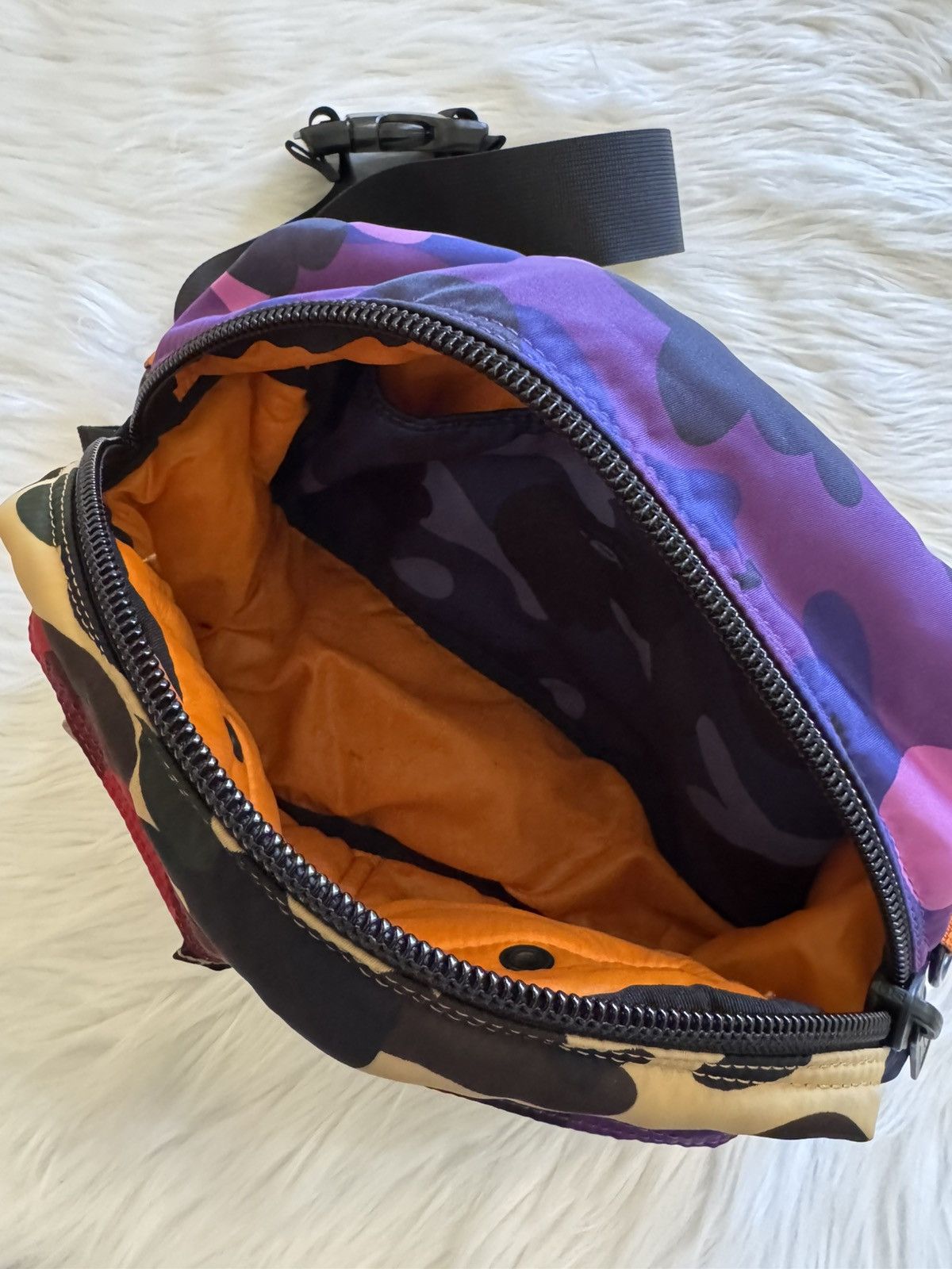 Bape × Porter BAPE x Porter Mix Camo Waist Bag Multicolor A Bathing Ape Size ONE SIZE - 5 Thumbnail