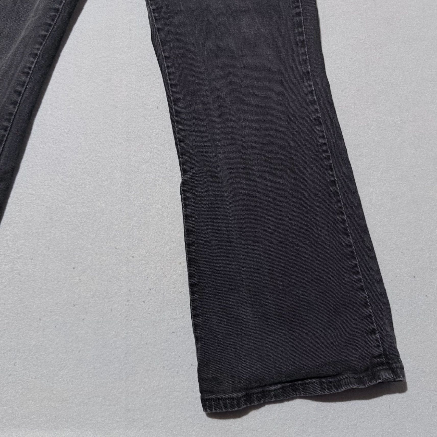 Lee VINTAGE Lee Relaxed Bootcut Jeans Women's Black Denim High Rise Pockets Y2K Retro - 16M Size 38" / US 16 / IT 52 - 6 Thumbnail