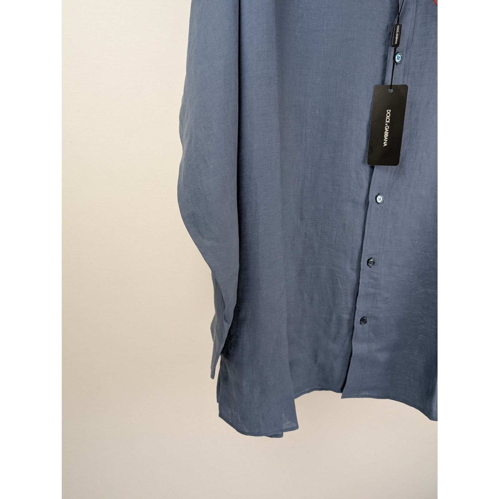 Dolce & Gabbana o1rshd1 CC20 Button up Shirt in Blue Size US M / EU 48-50 / 2 - 6 Thumbnail