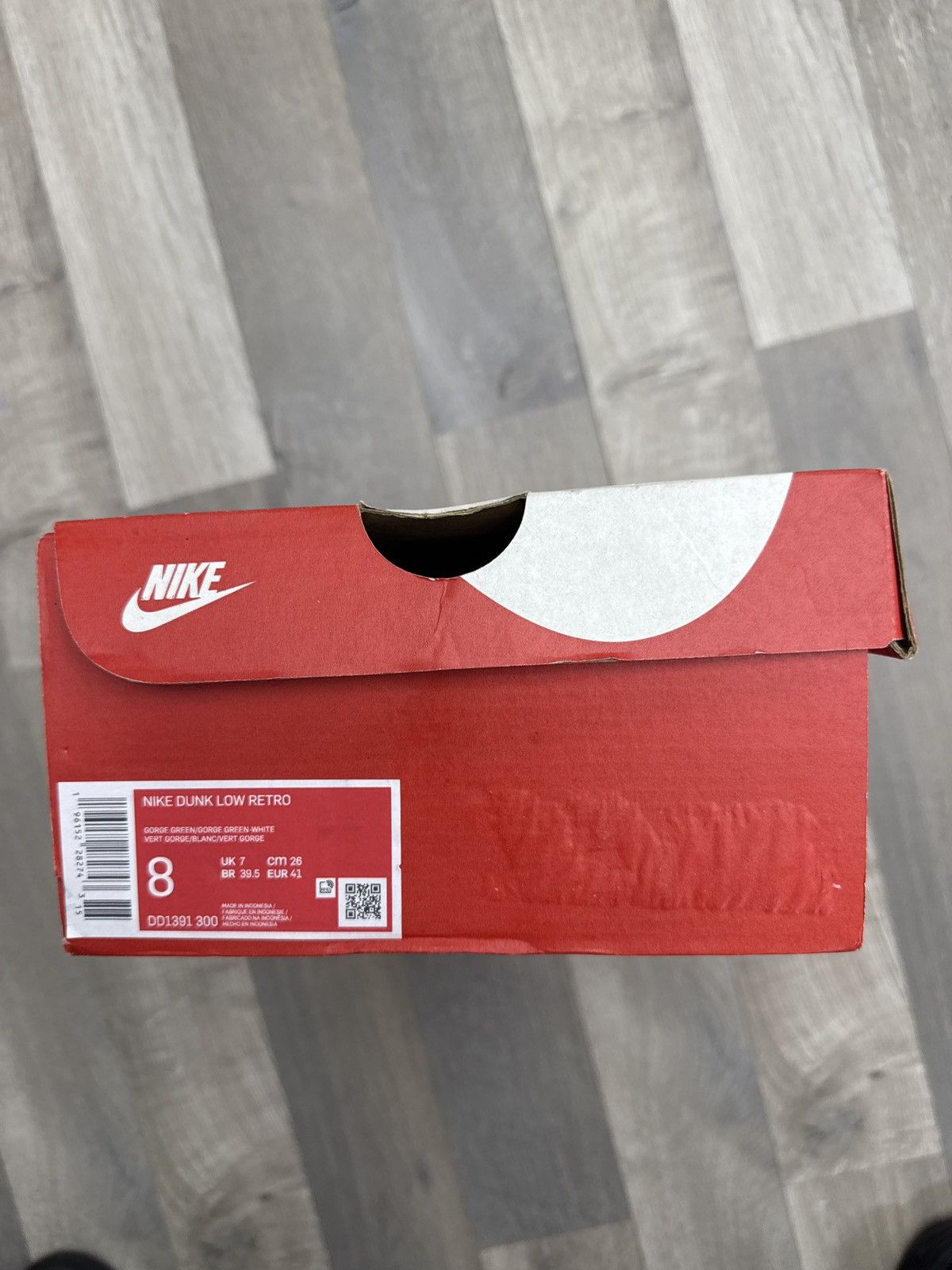 Nike Nike Dunk Low Miami Hurricanes Size US 8 / EU 41 - 7 Thumbnail