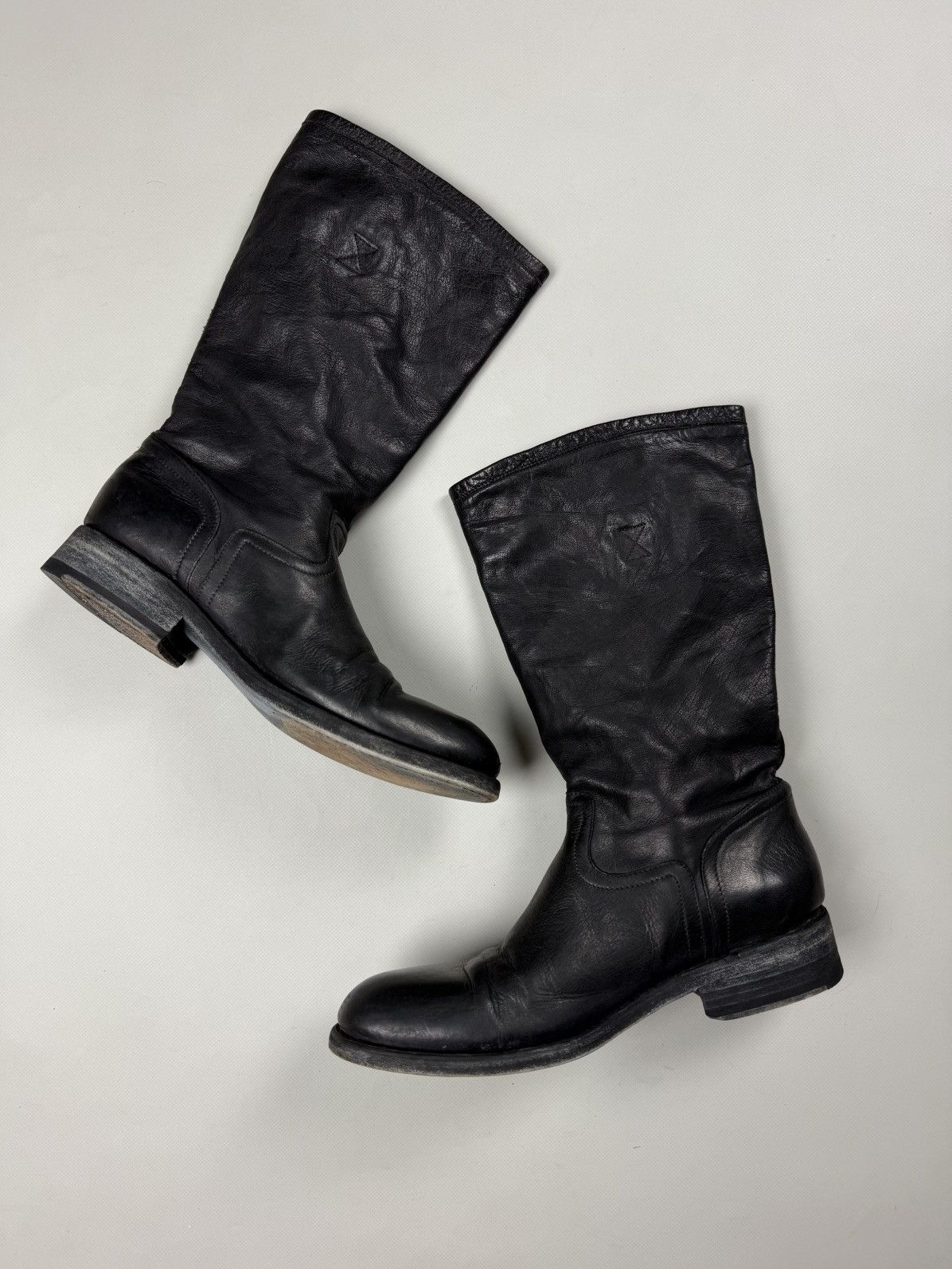 Jean Baptiste Rautureau Jean-Baptiste Rautureau Avant-Garde Leather Boots Shoes Size US 8 / EU 41 - 1 Thumbnail