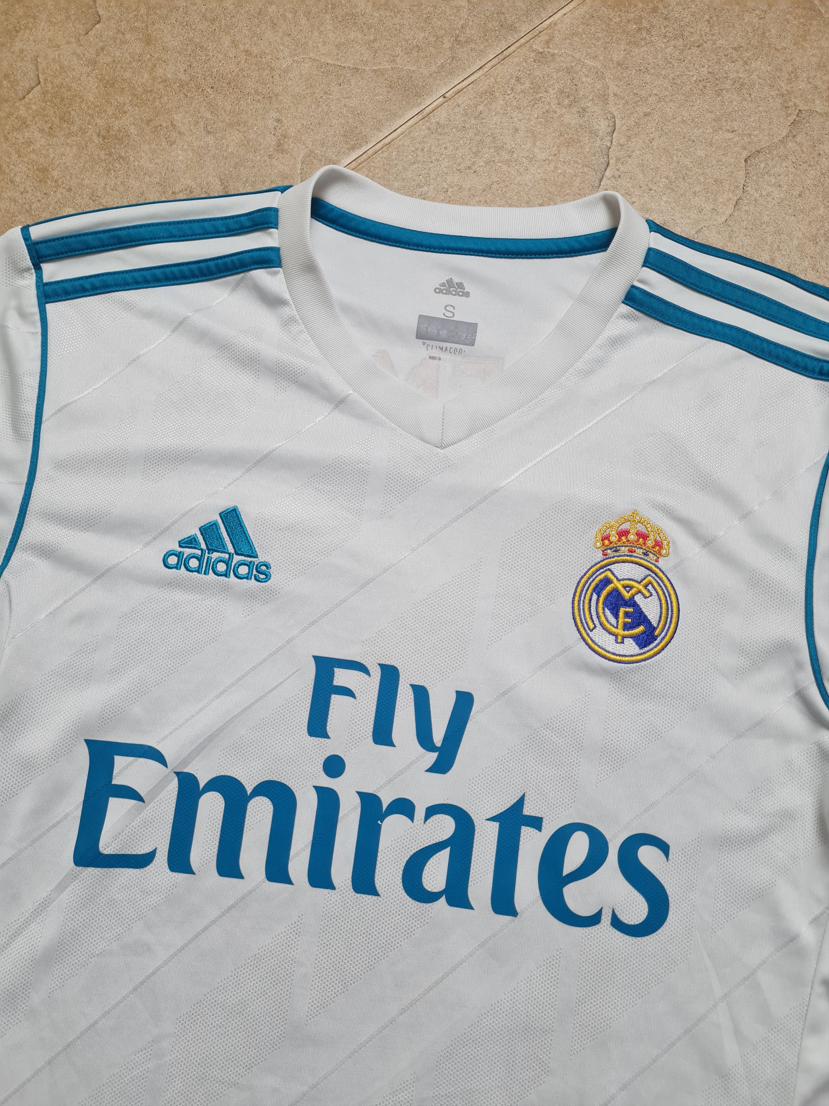 Adidas Real Madrid Adidas #14 CASEMIRO 2017/18 Home Soccer Shirt S Size US S / EU 44-46 / 1 - 10 Thumbnail