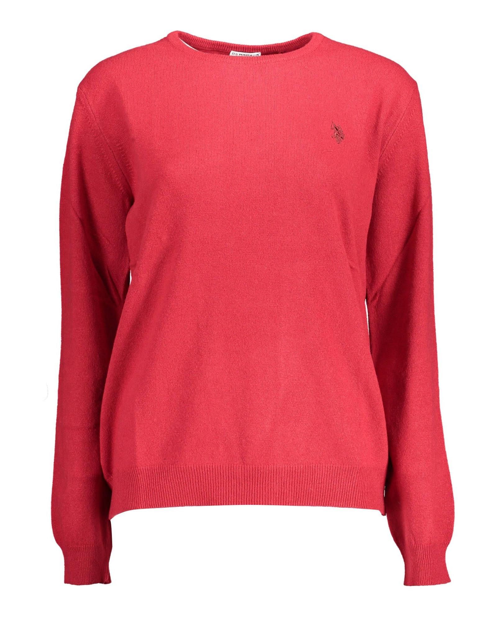image of U S Polo Assn Embroidered Wool Shirt With Long Sleeves, Women's (Size XL)
