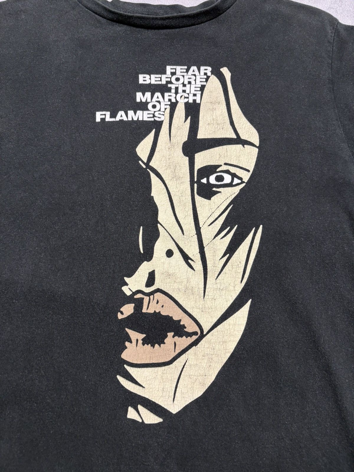 Band Tees Vintage 2000s Fear Before The March Of Flames Band T Shirt M Size US M / EU 48-50 / 2 - 5 Thumbnail