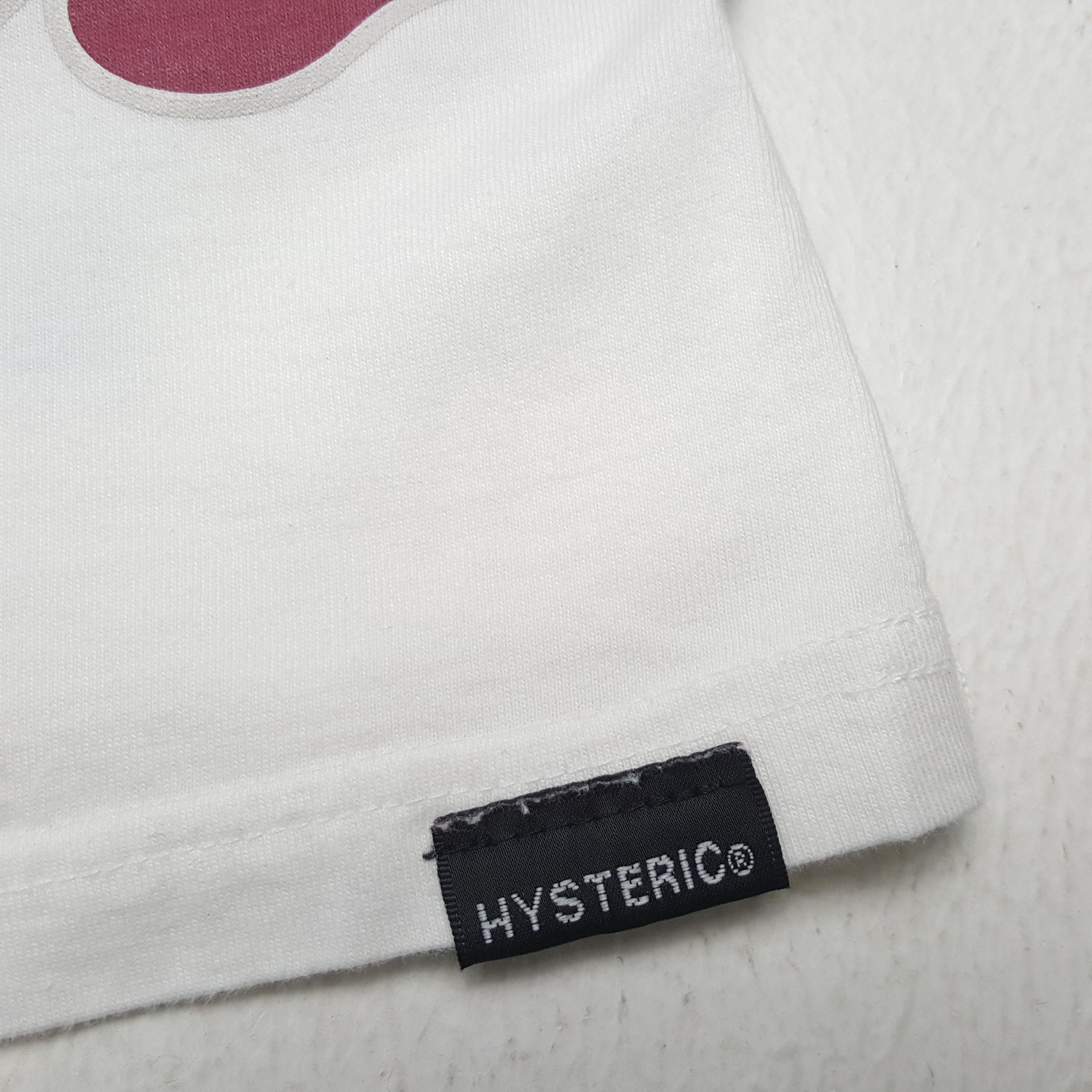 Hysteric Glamour × Japanese Brand × Vintage Vintage HYSTERIC GLAMOUR Japanese Fashion Brand T-Shirts Size XS / US 0-2 / IT 36-38 - 6 Thumbnail