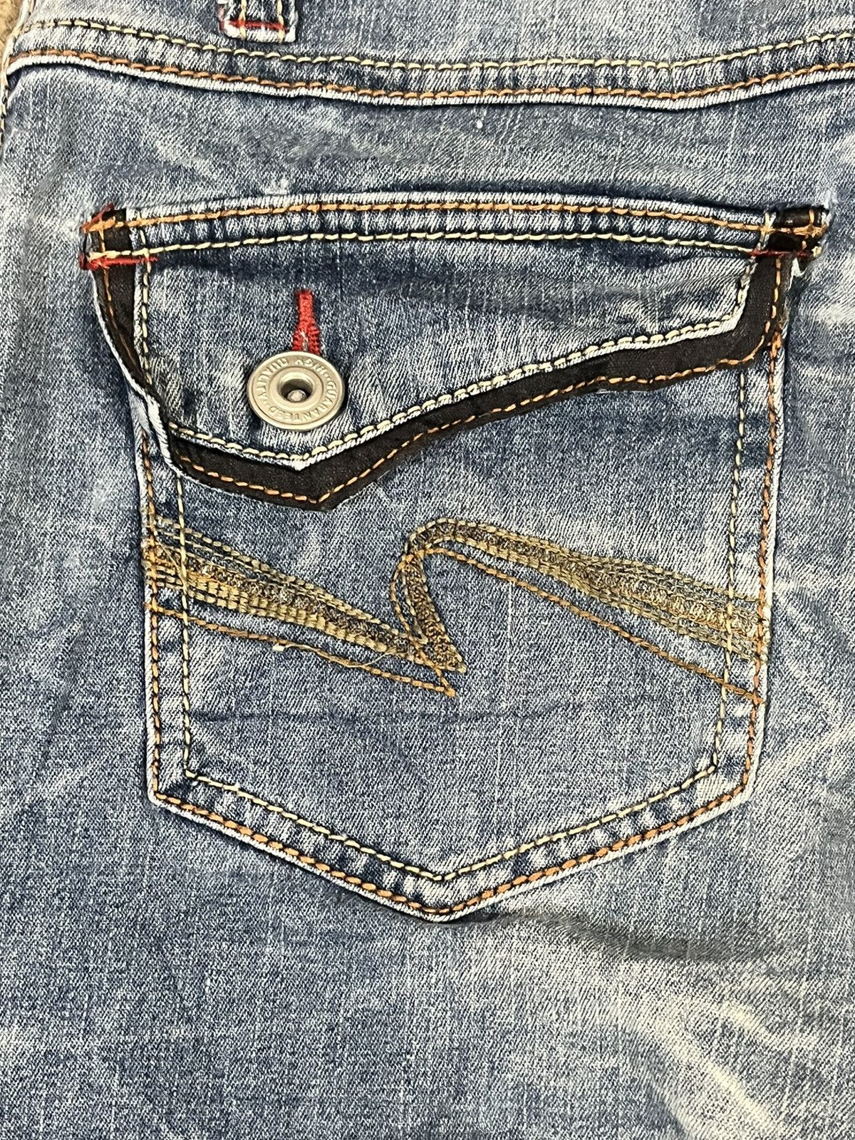 Kapital Vintage Seriously Bell Bottom Cargo Denim Size US 32 / EU 48 - 9 Thumbnail