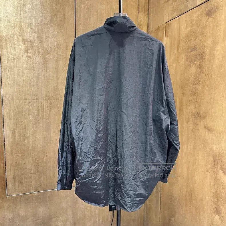 Balenciaga Balenciaga Black Mastercard Windbreaker Jacket Size US S / EU 44-46 / 1 - 2 Thumbnail