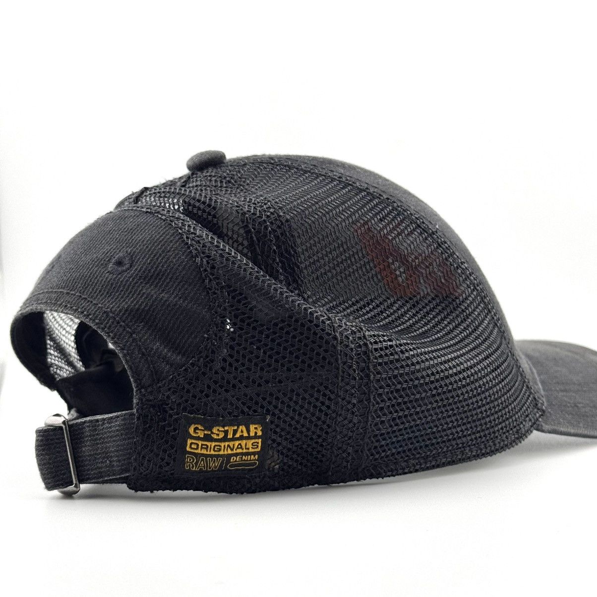 G-Star Vtg G-Star RAW Y2K Mesh Trucker Streetwear Emrbroidered Cap Size ONE SIZE - 3 Thumbnail