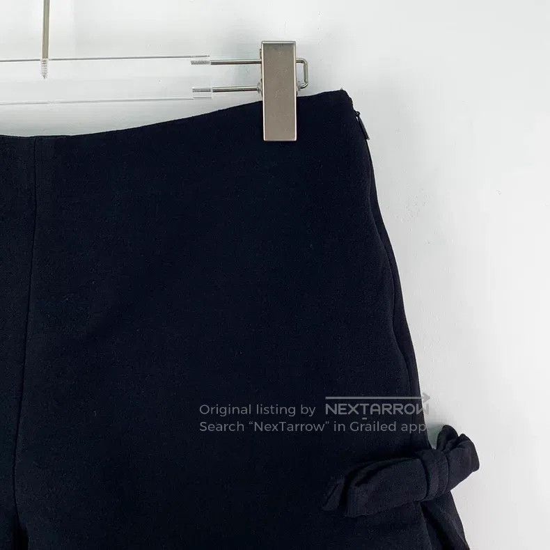 Fendi Fendi Black Side Bow Decorated Casual Short Pants Size 27" / US 4 / IT 40 - 3 Thumbnail