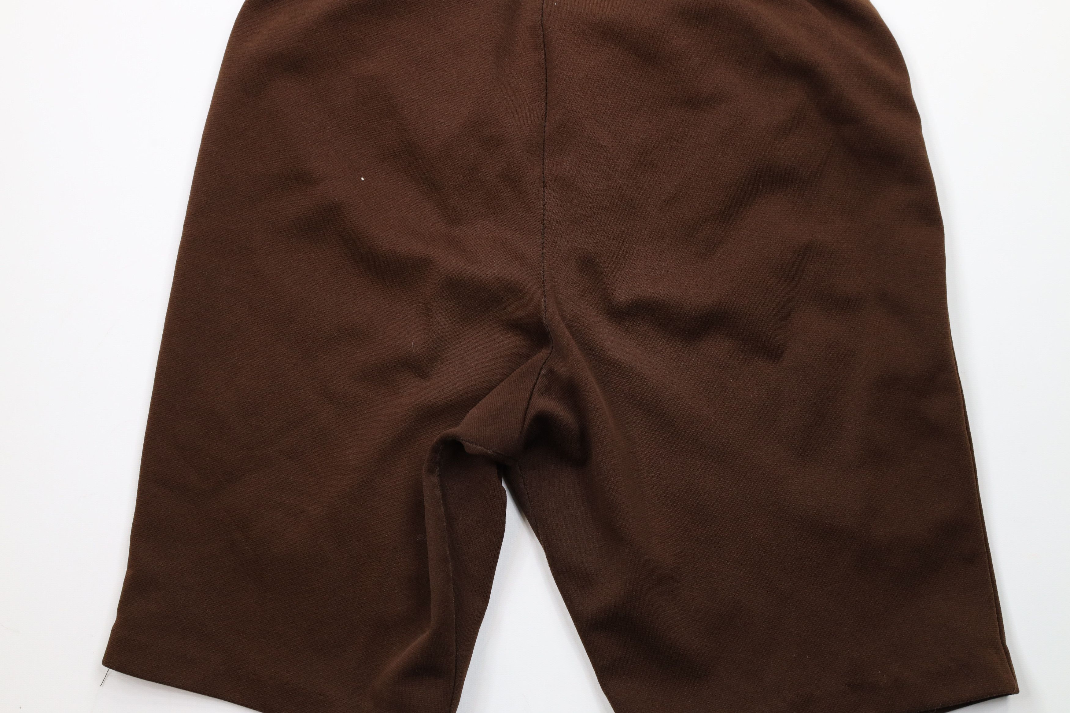 Vintage Vintage 70s Streetwear Knit Bermuda Shorts Brown USA Size 38" / US 16 / IT 52 - 9 Thumbnail