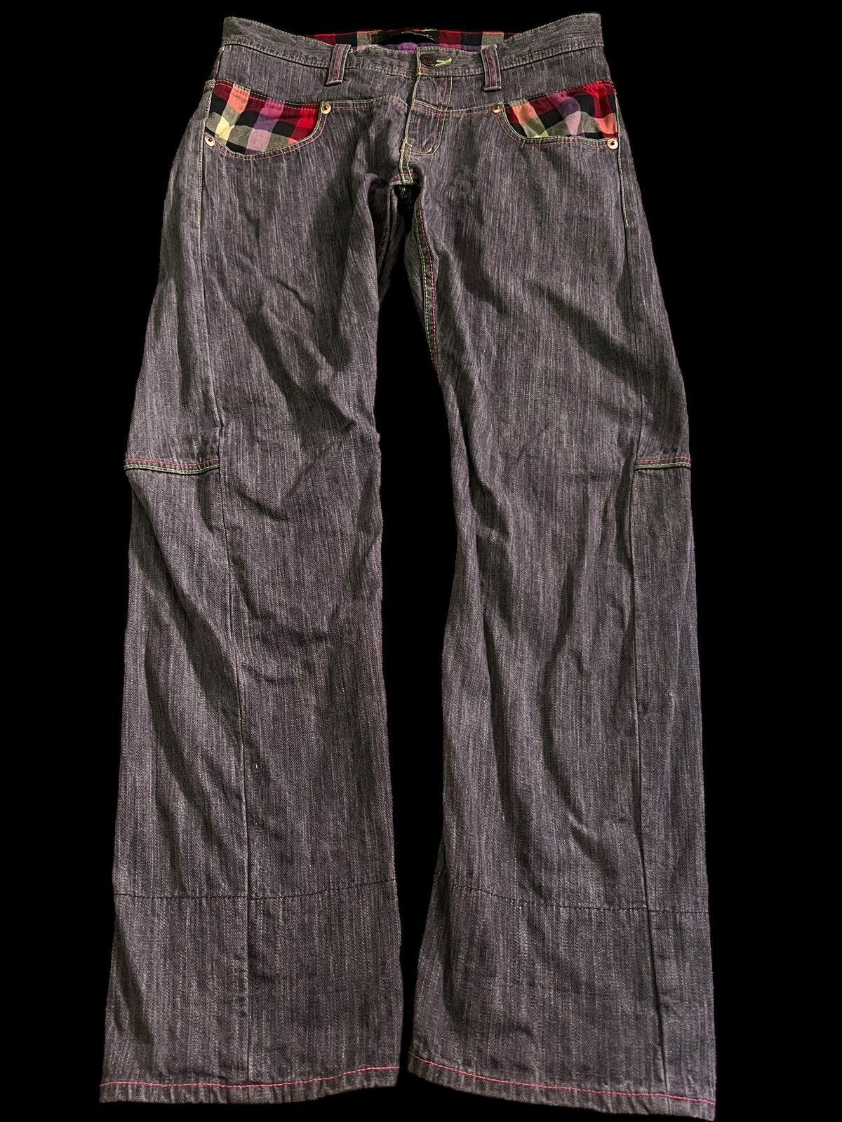 Hysteric Glamour × If Six Was Nine × Japanese Brand 💥Baggy💥Vintage 90’s Style Dominate Handcrafted Jean Size US 33 - 1 Thumbnail