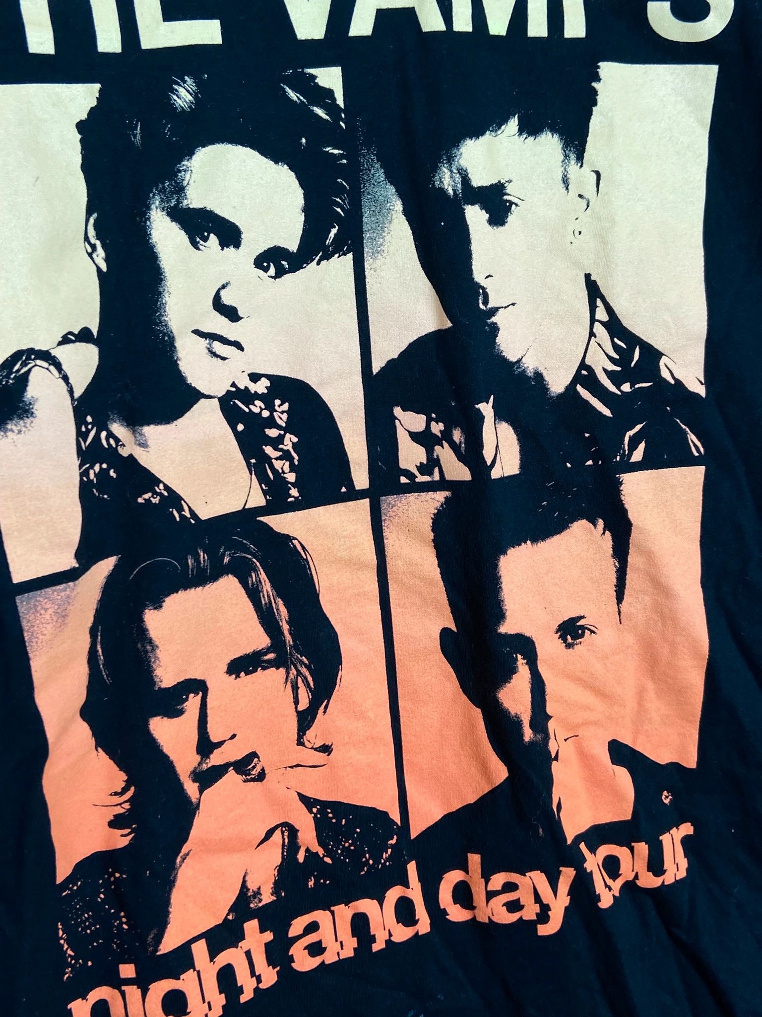 Vintage The Vamps Tour Tee – Gildan Black M Night and Day Size US M / EU 48-50 / 2 - 2 Thumbnail