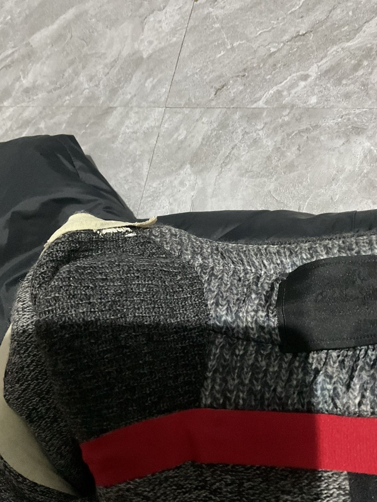 Undercover Undercover A/W 09 Earmuff Maniac Knit Switching Jacket Size US XL / EU 56 / 4 - 9 Thumbnail