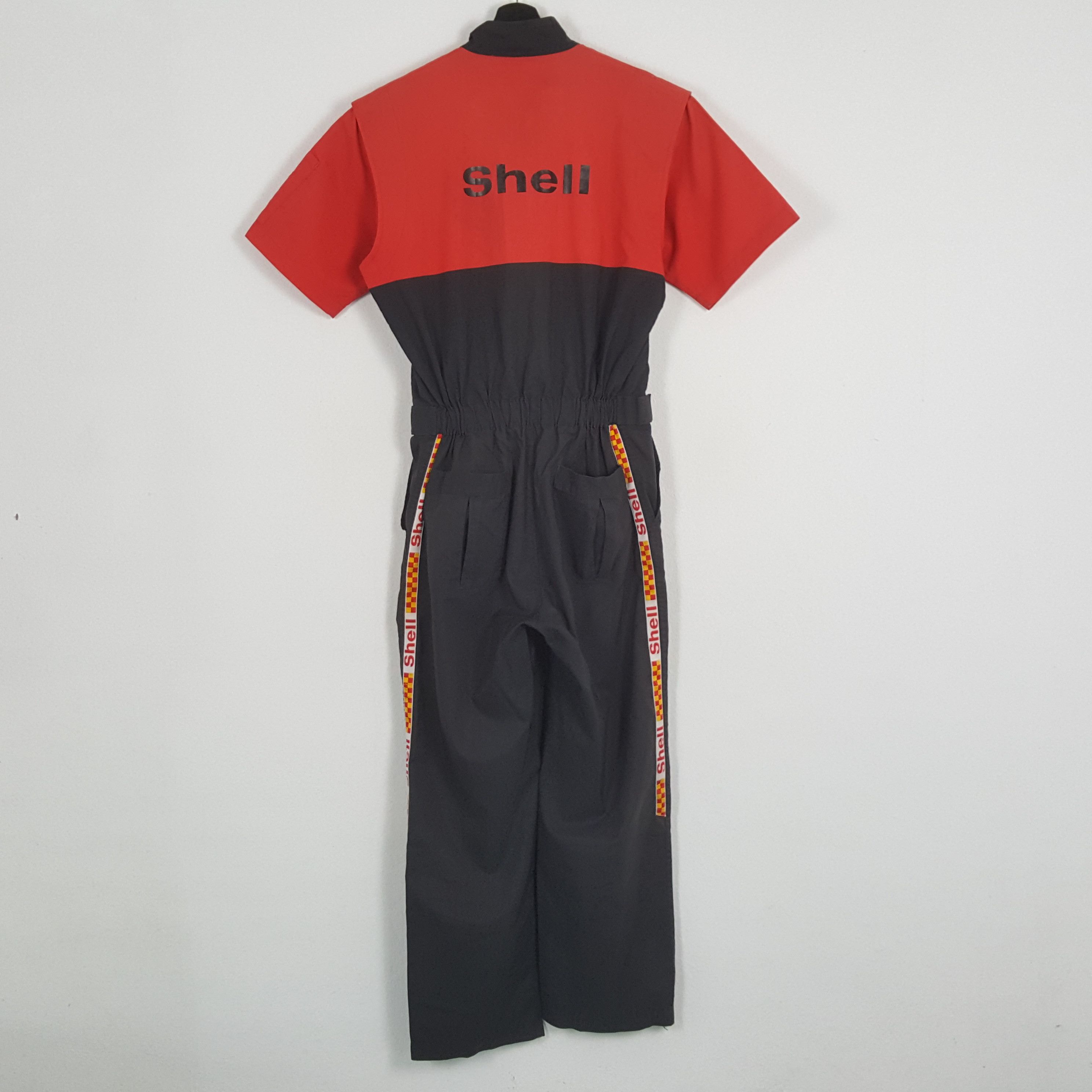 Vintage SHELL Racing Workwear Style Coverall Jacket Size US M / EU 48-50 / 2 - 1 Thumbnail
