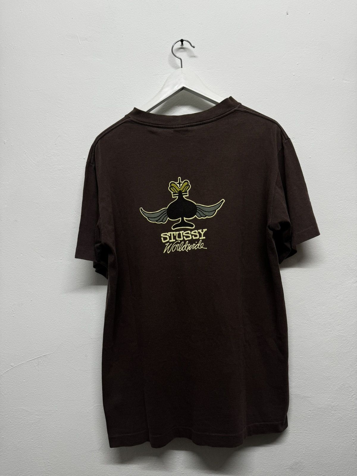 Vintage Vintage 80s Stussy Worldwide Spade ♠️ Size US M / EU 48-50 / 2 - 8 Thumbnail