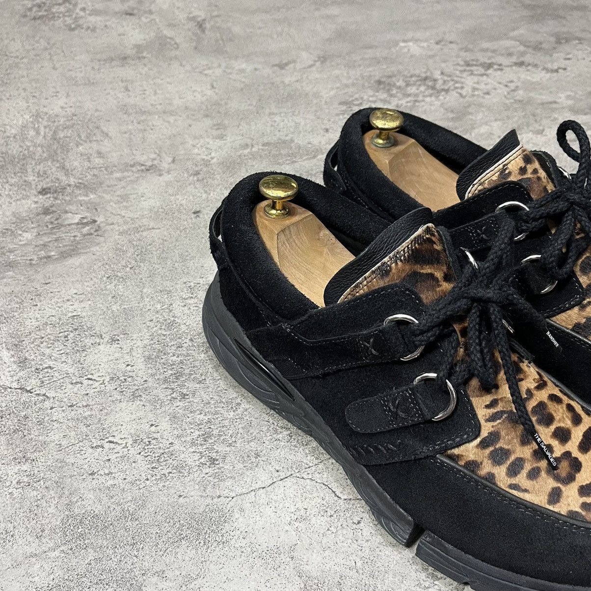 The Salvages The Salvages BANSHEE Leopard Pony Hair Creeper Vibram Size US 10 / EU 43 - 4 Thumbnail