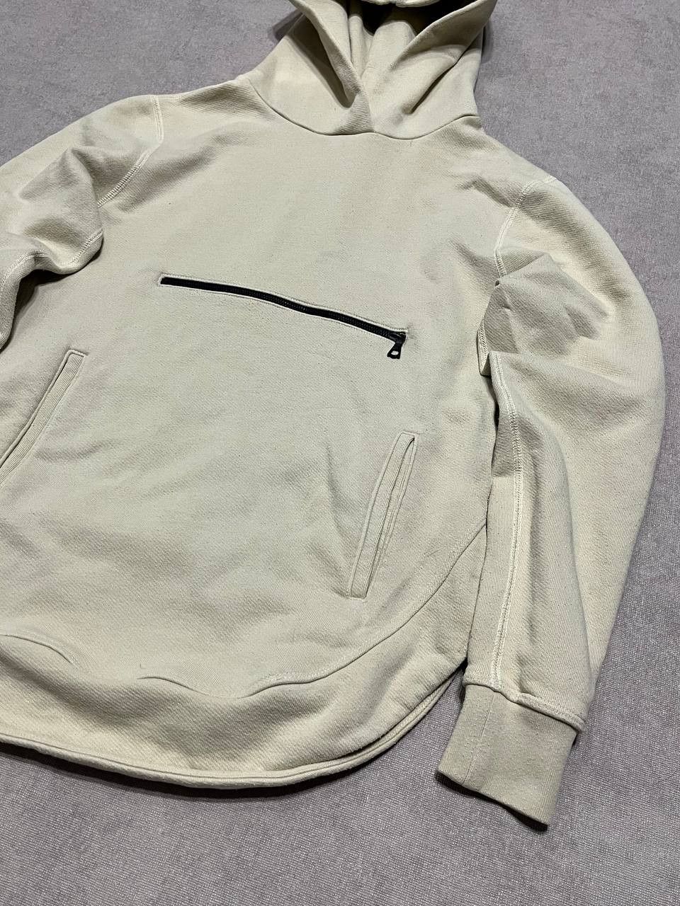 John Elliott John Elliott Beige Zip Pocket Women`s Hoodie Size 1 Size XS / US 0-2 / IT 36-38 - 4 Thumbnail