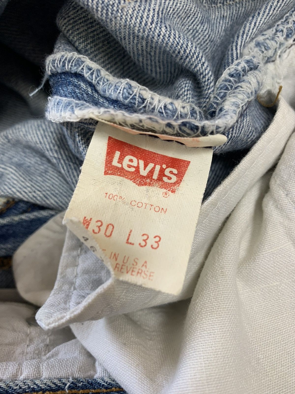 Levi's Vintage Clothing 90s levis 501 vintage jeans blue wash usa made Size US 28 / EU 44 - 7 Thumbnail