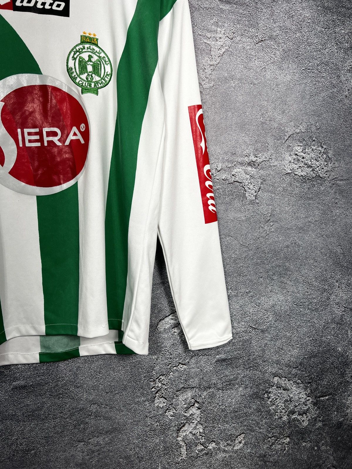 Lotto Sport Vintage Lotto Raja Club Athletics #5 Long Sleeve Jersey Size US S / EU 44-46 / 1 - 5 Thumbnail